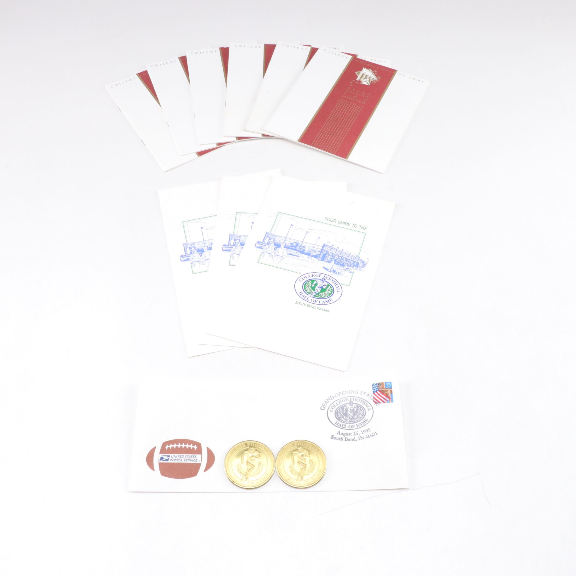 College Football Hall of Fame Grand Opening Programs & Coins