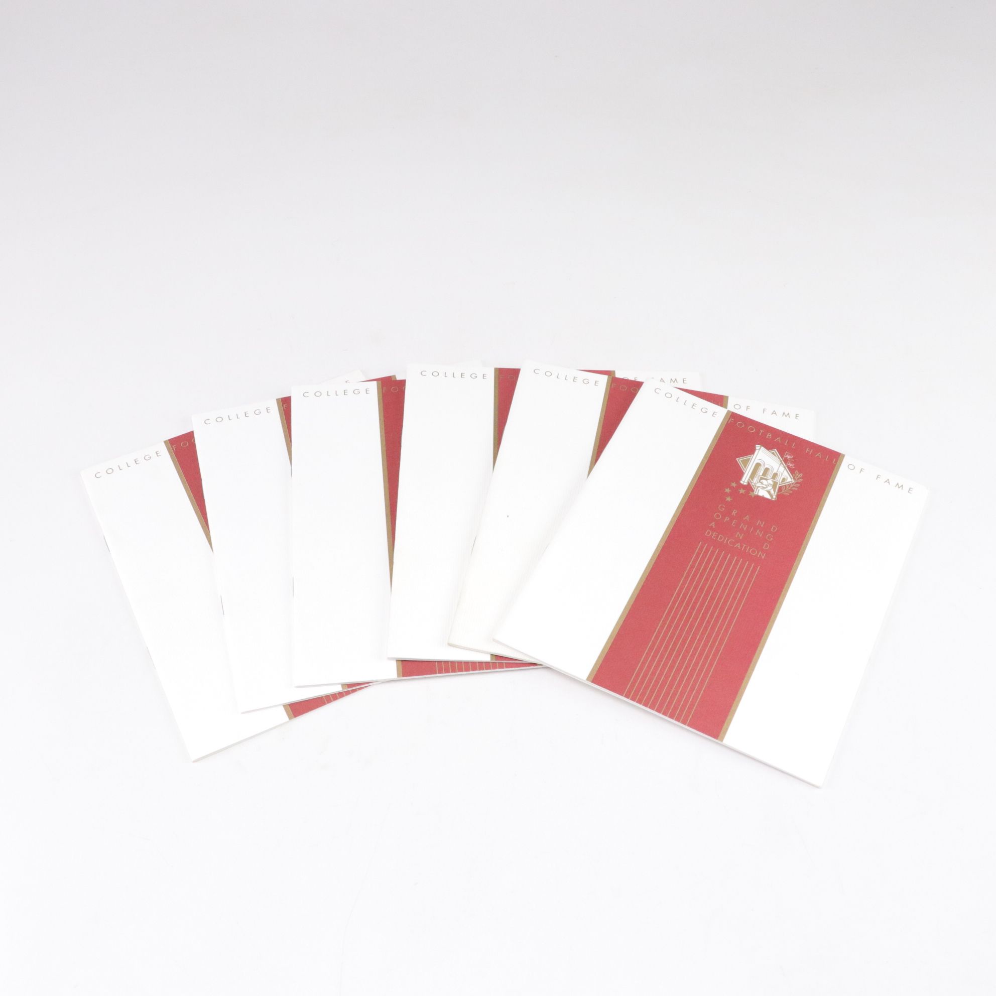 College Football Hall of Fame Grand Opening Programs & Coins