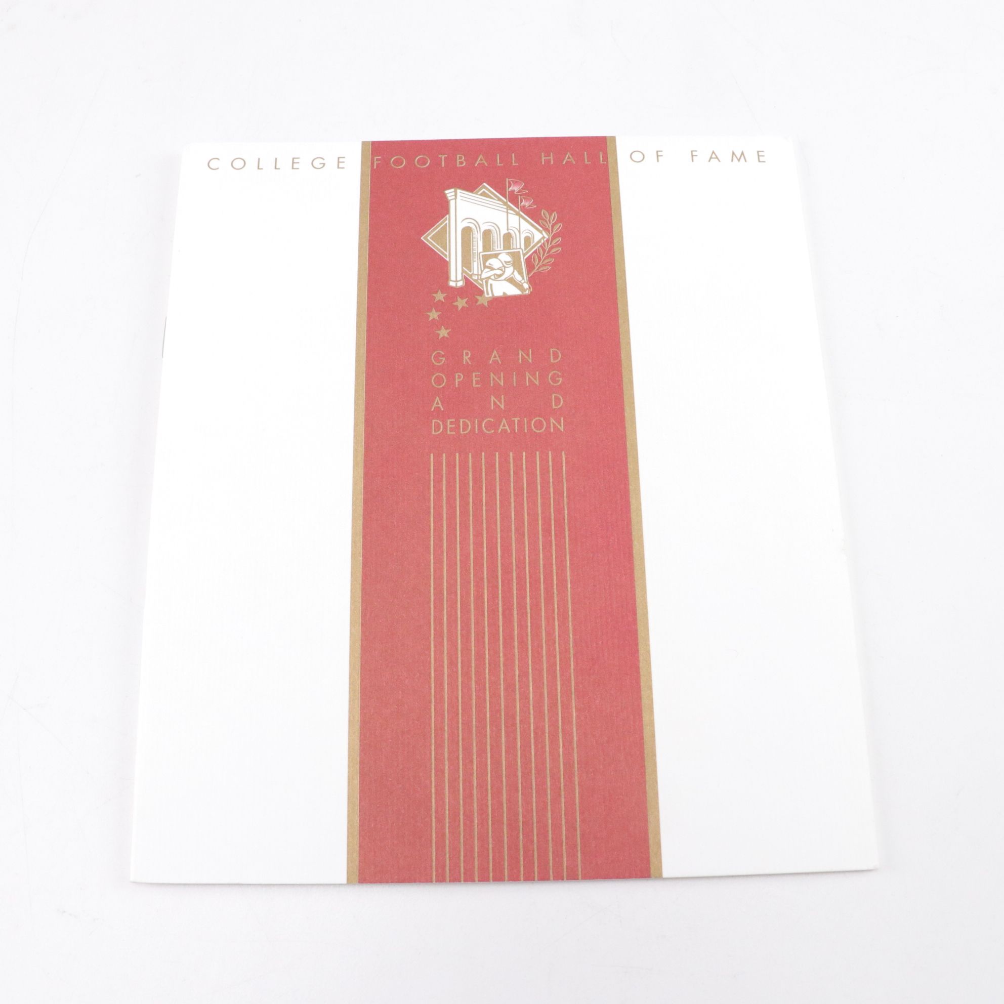 College Football Hall of Fame Grand Opening Programs & Coins