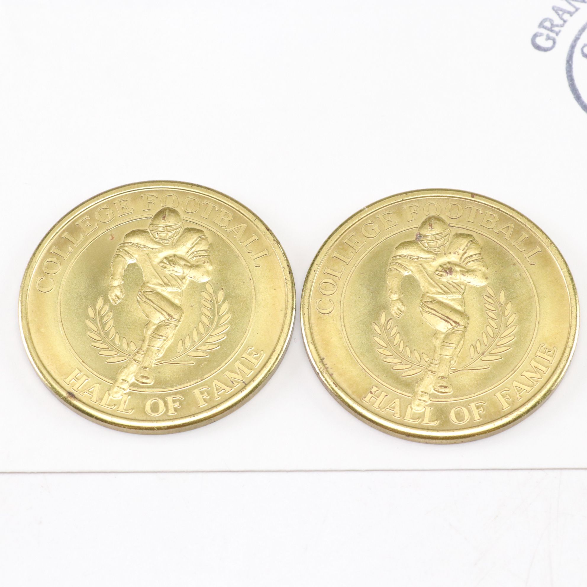 College Football Hall of Fame Grand Opening Programs & Coins