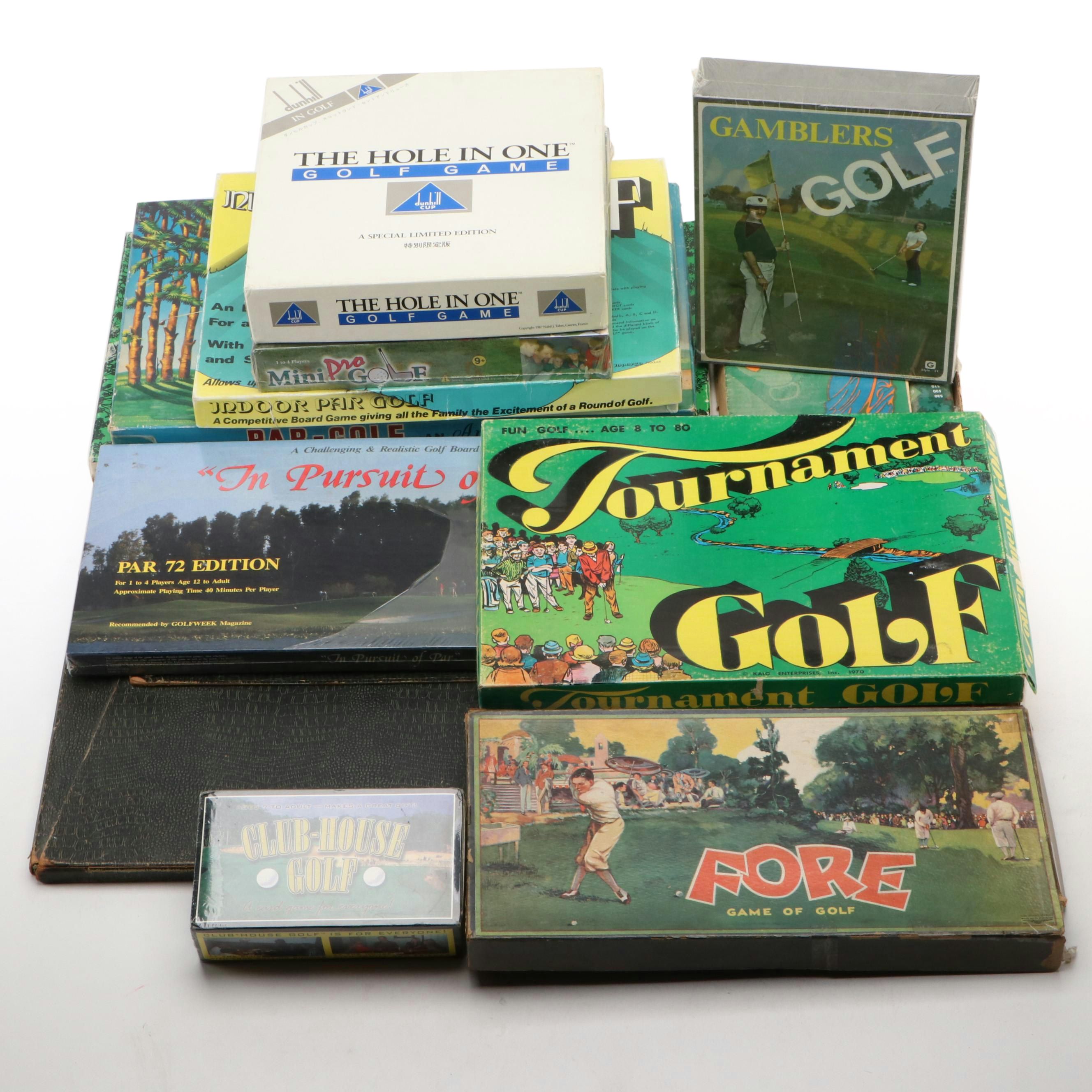 "In Pursuit of Par", "The Hole in One", and More Golf Themed Board Games