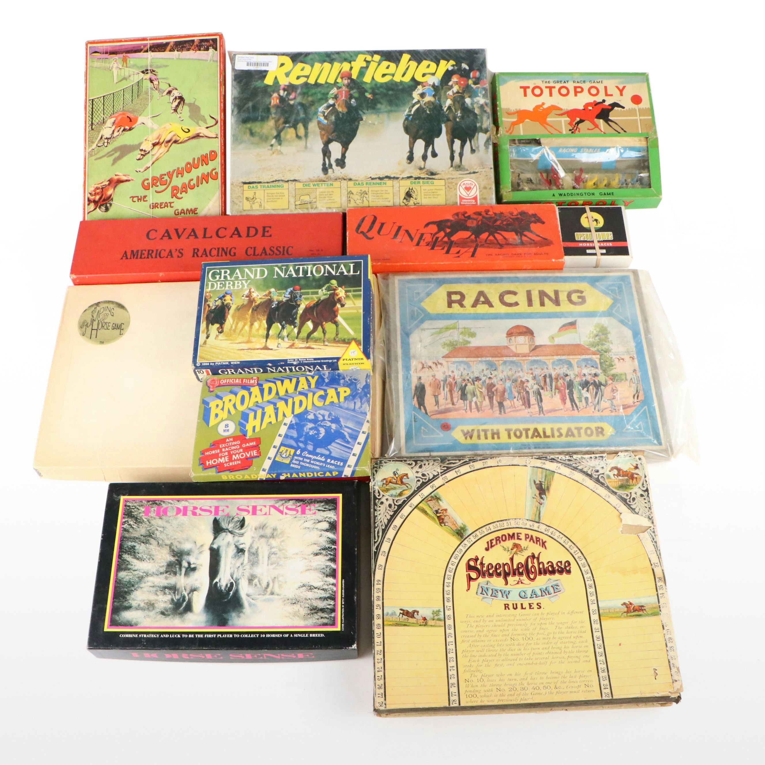 "Horse Sense", "Quinella", "Upson Downs", and More Equestrian Themed Board Games