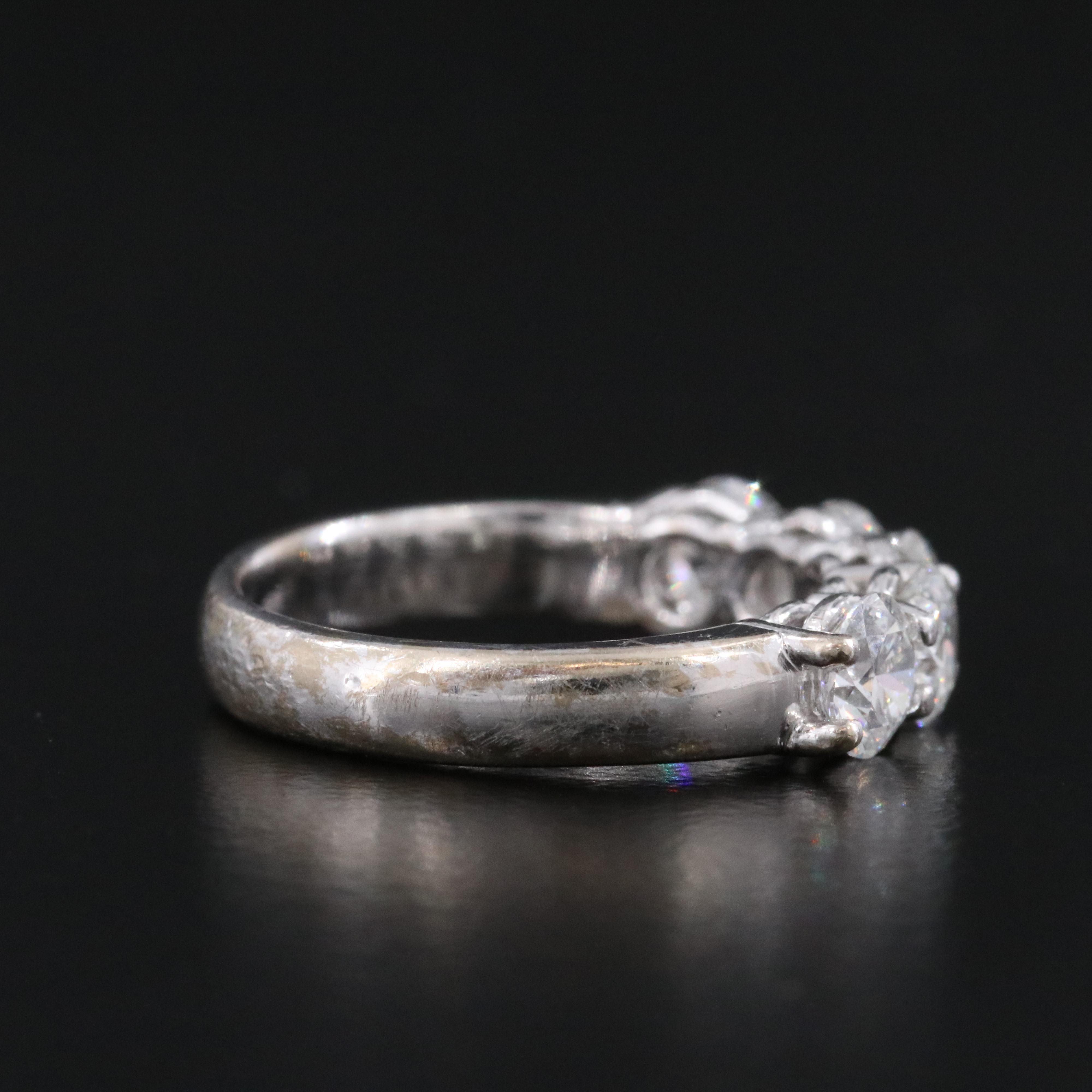 18K 1.50 CTW Diamond Ring with Online GIA Reports