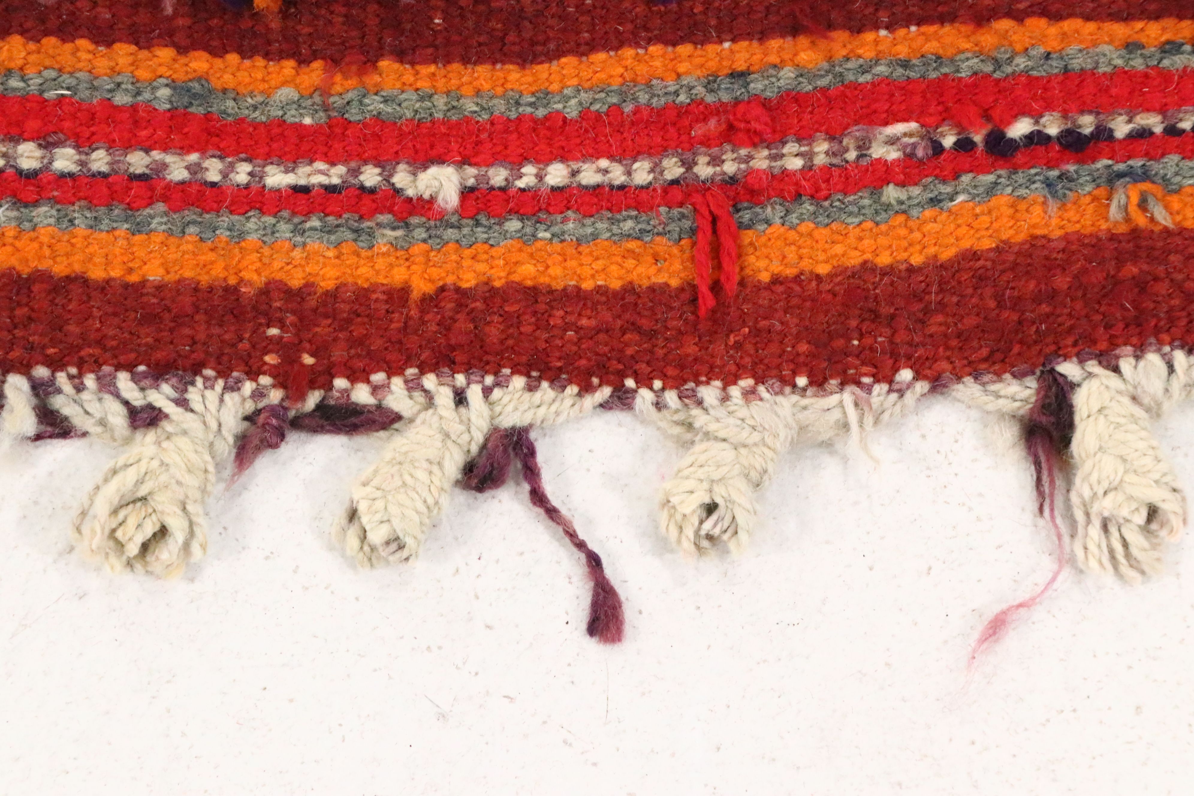 3'6 x 12'6 Hand-Knotted Moroccan Berber Long Rug