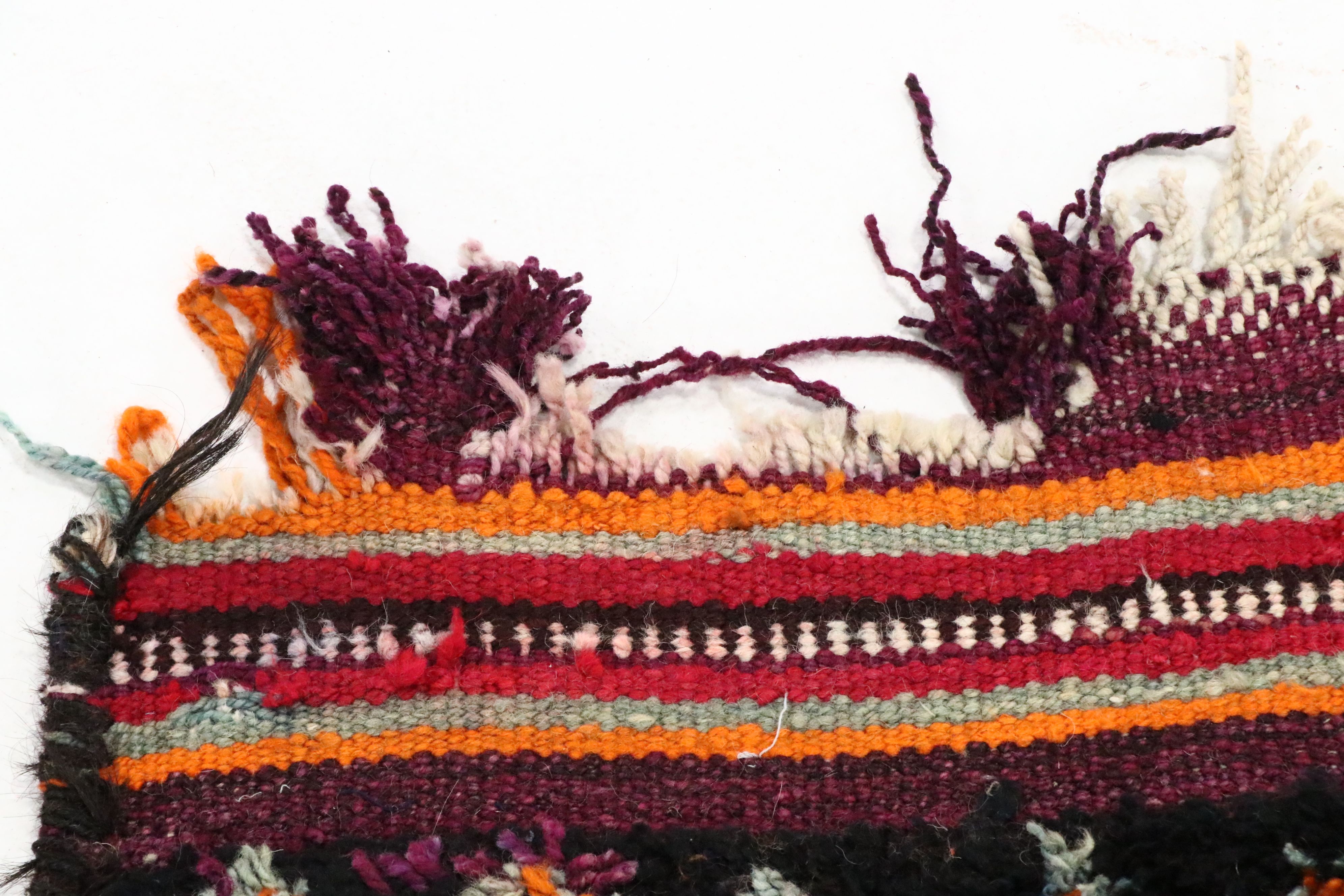 3'6 x 12'6 Hand-Knotted Moroccan Berber Long Rug