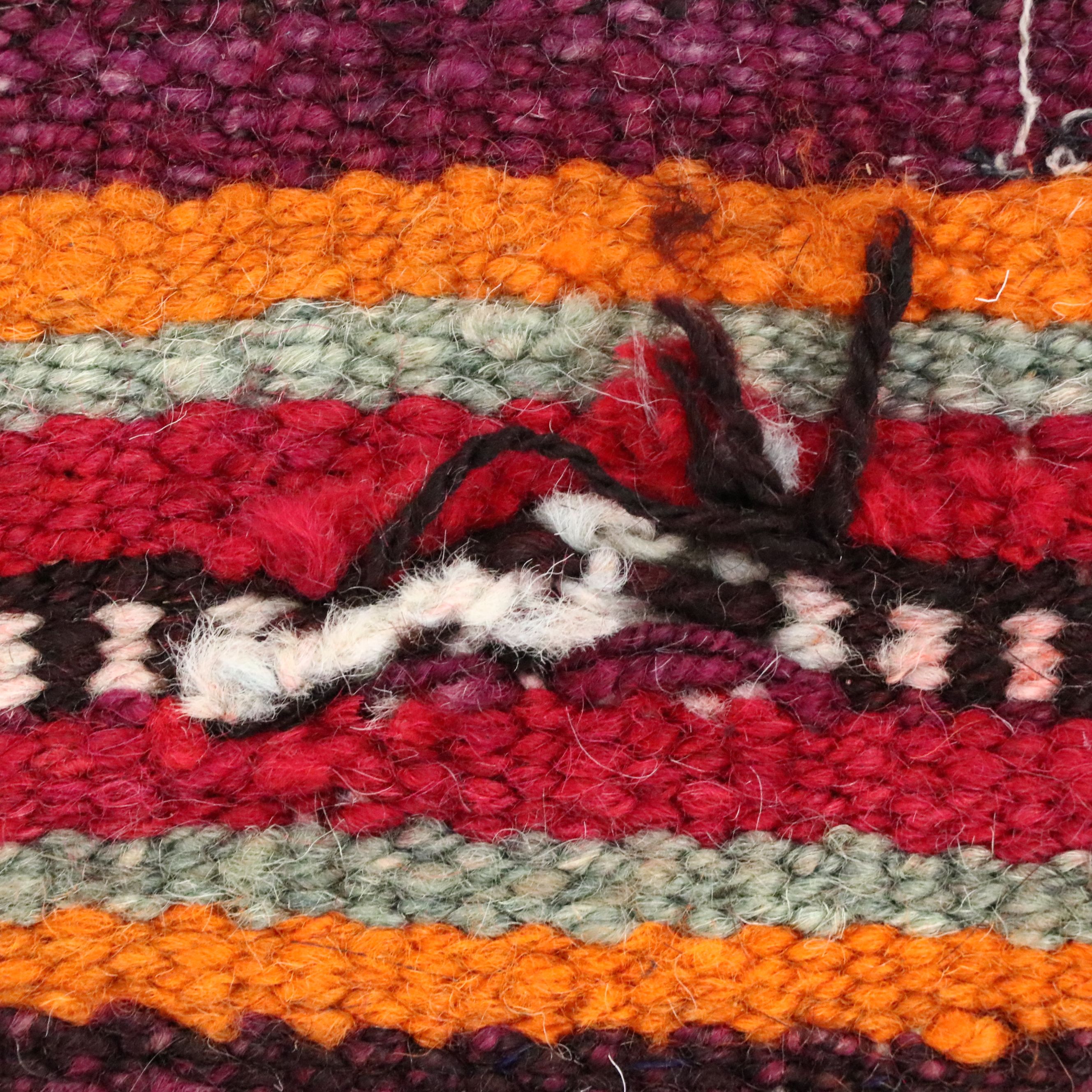 3'6 x 12'6 Hand-Knotted Moroccan Berber Long Rug