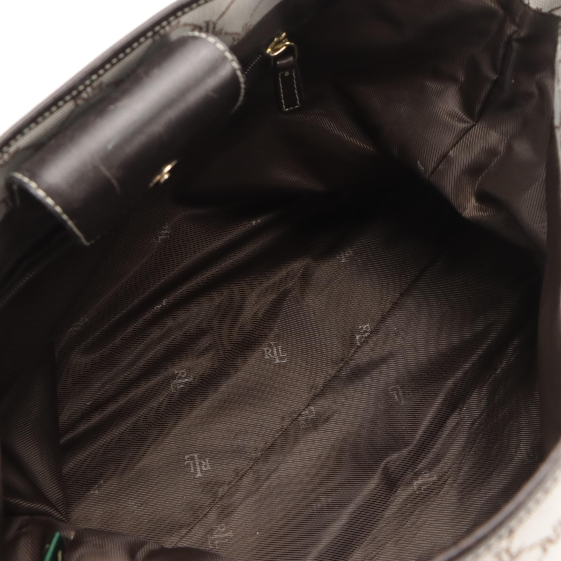 Lauren Ralph Lauren Logo Canvas Tote, Tignanello & I Santi Leather Shoulder Bags