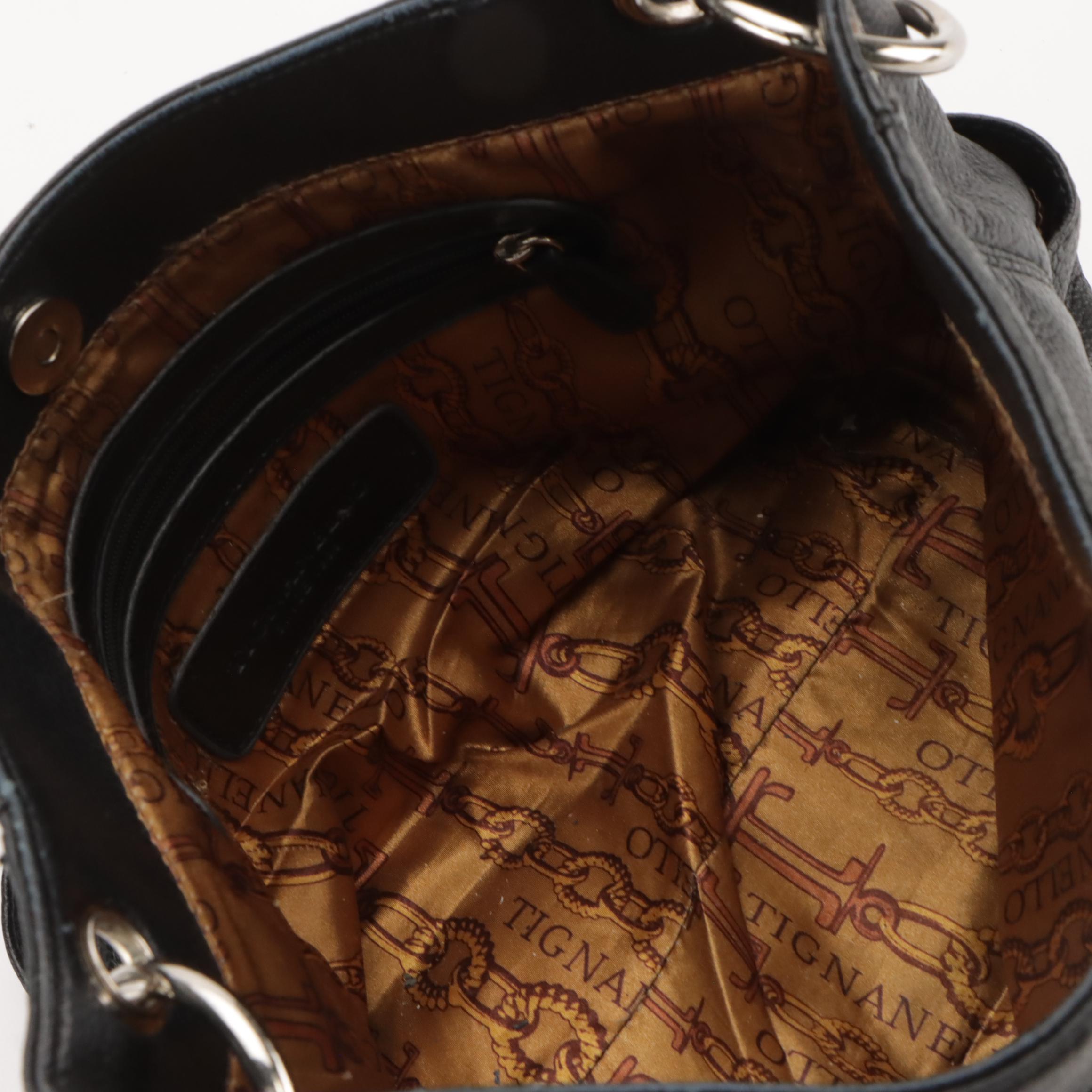 Lauren Ralph Lauren Logo Canvas Tote, Tignanello & I Santi Leather Shoulder Bags