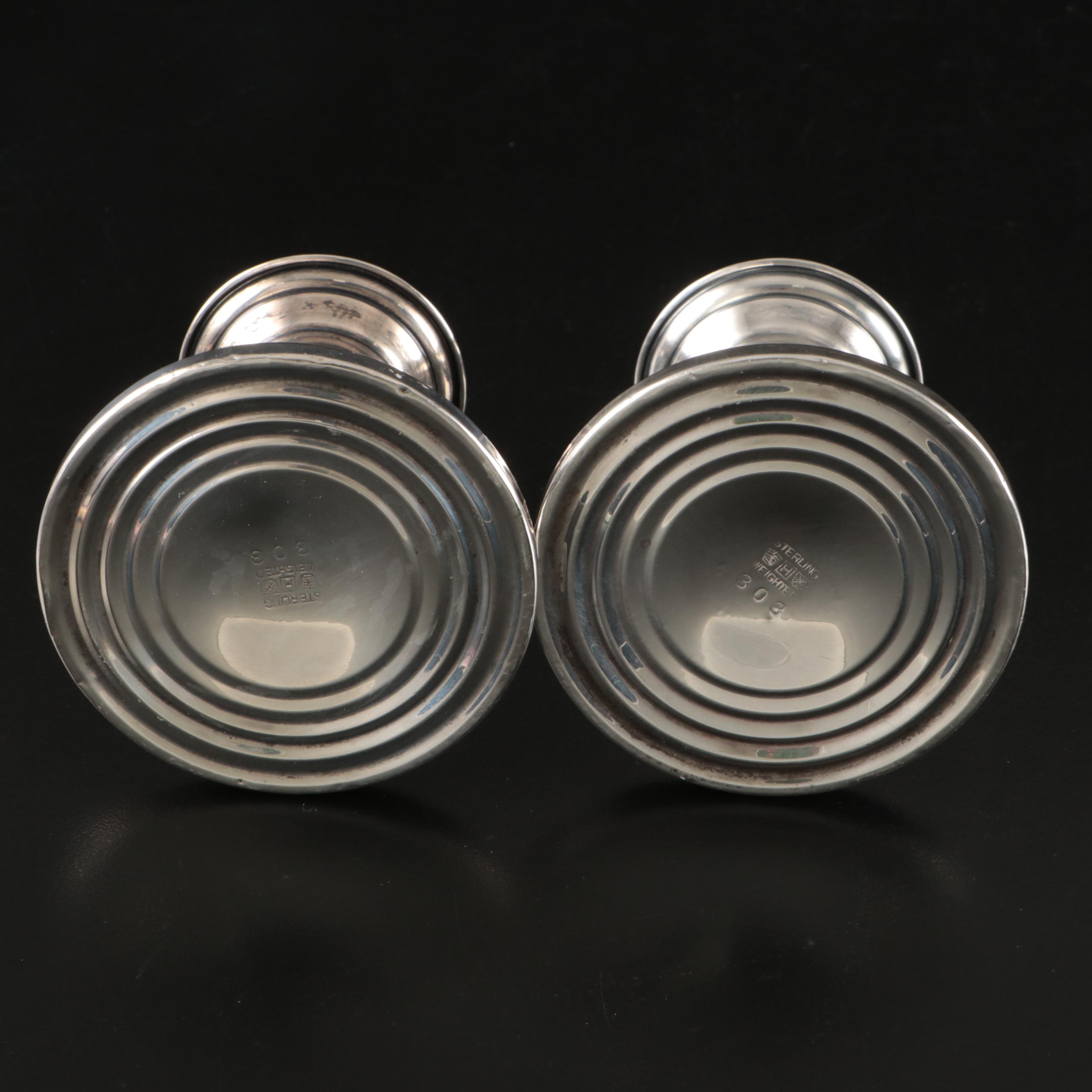 Bracher & Sydenham English Sterling Muffineer with Other Table Accessories