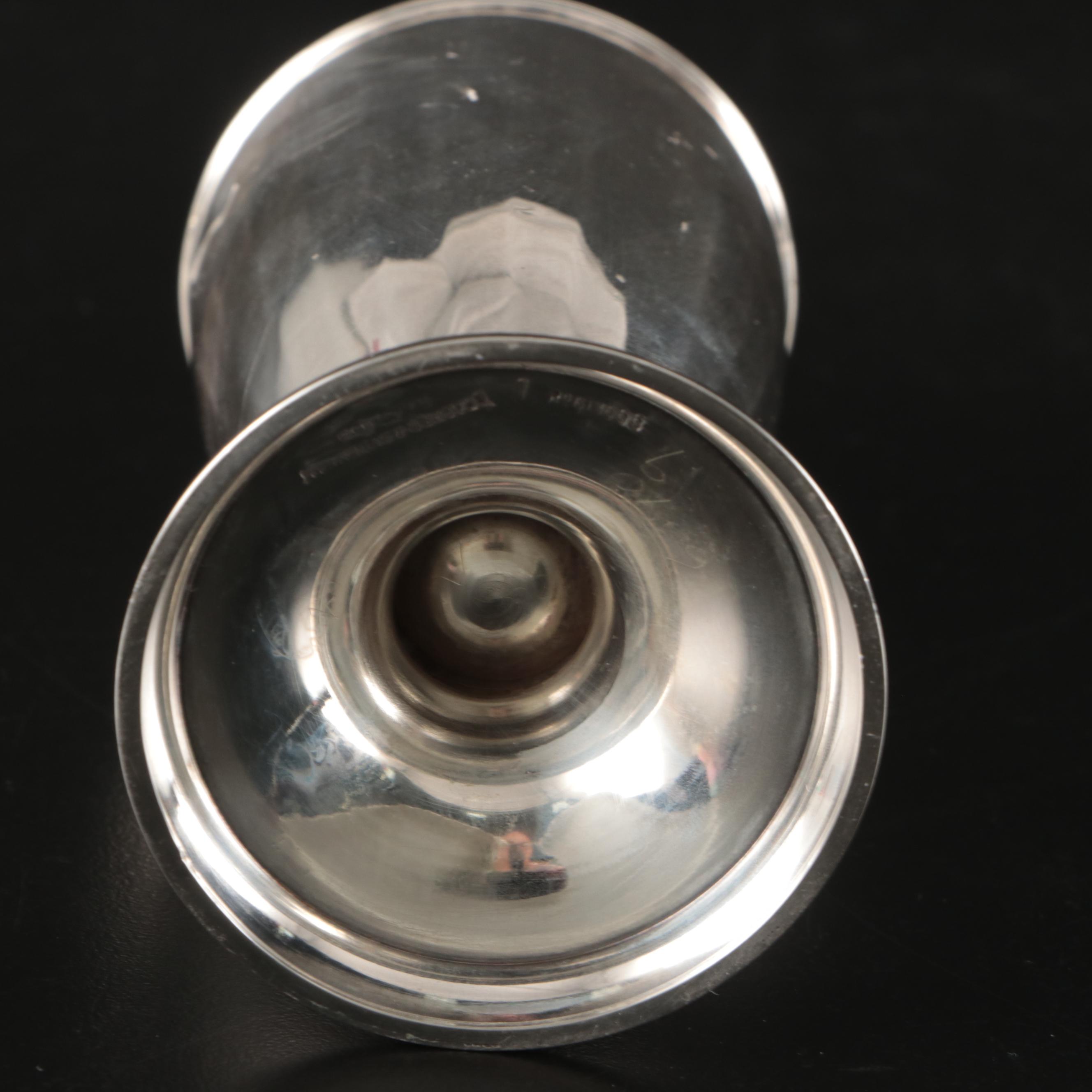 Bracher & Sydenham English Sterling Muffineer with Other Table Accessories