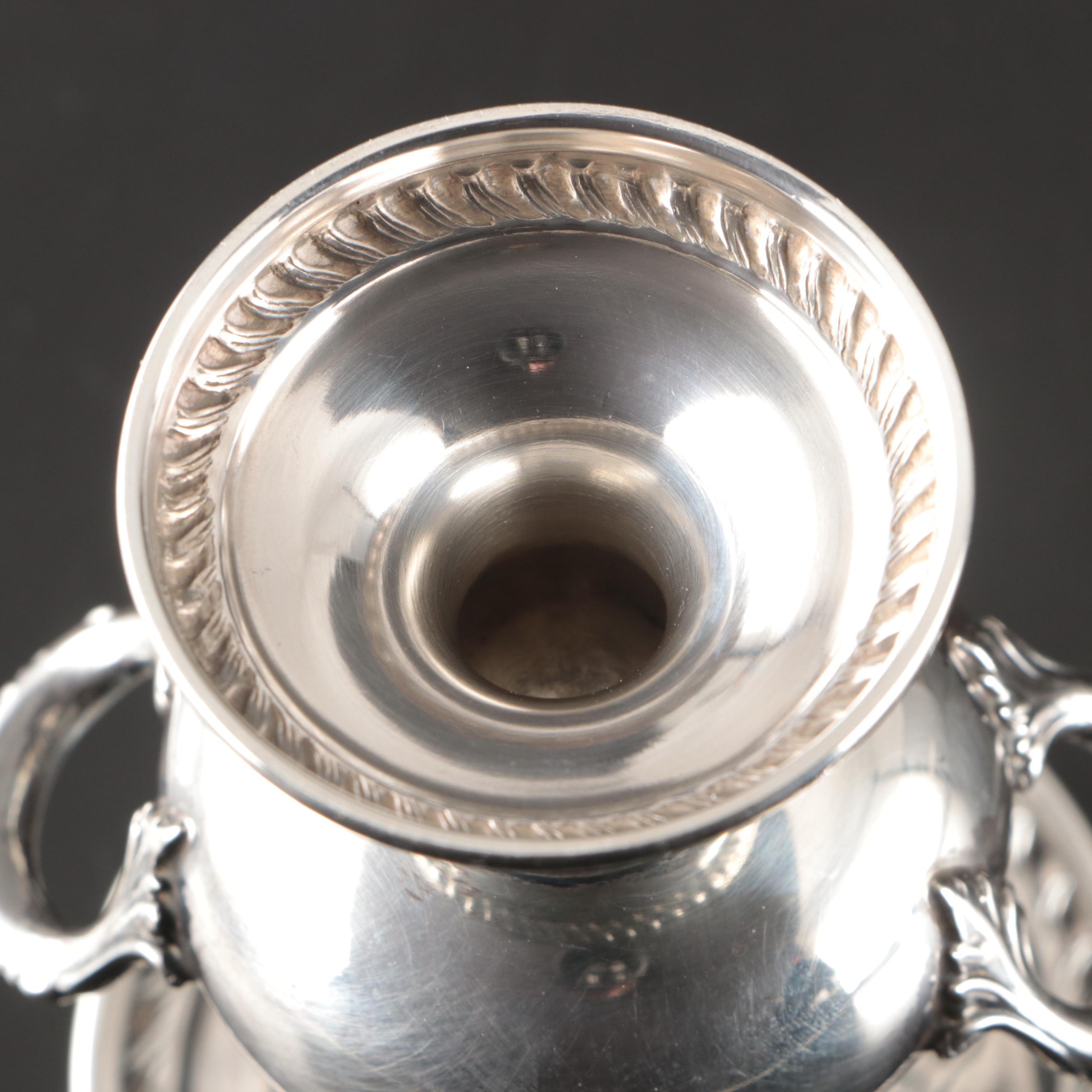 Bracher & Sydenham English Sterling Muffineer with Other Table Accessories