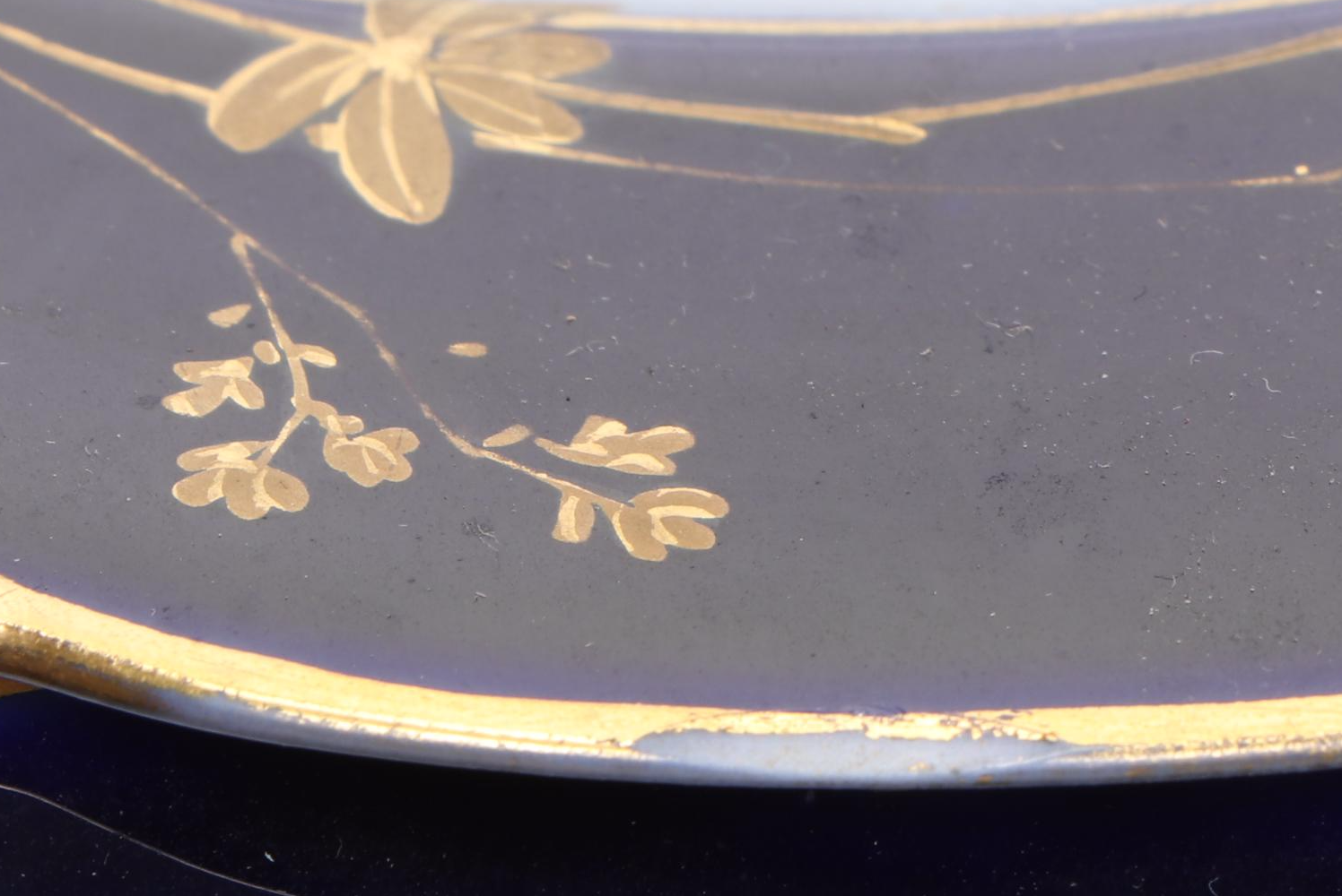 Haviland and Jean Pouyat Gilt Porcelain Plates