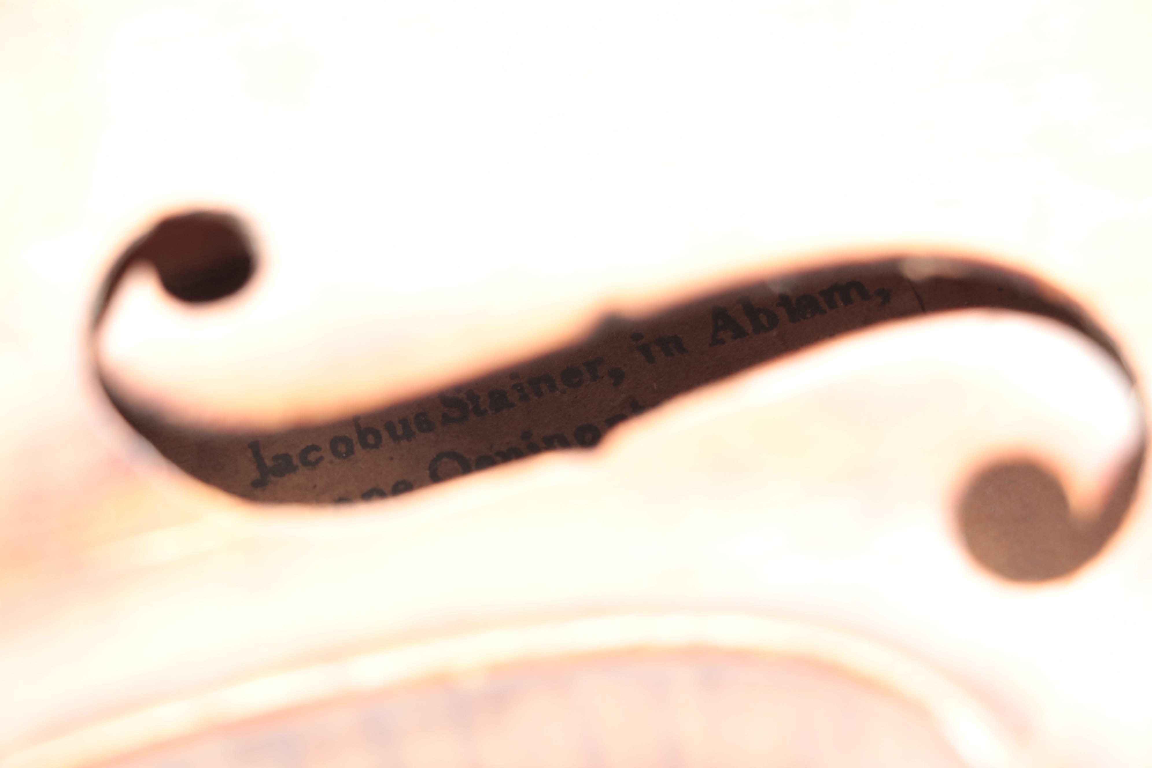 Guarnerius Copy & Stainer Copy Spruce Top Curly Maple Violins with Coffin Cases