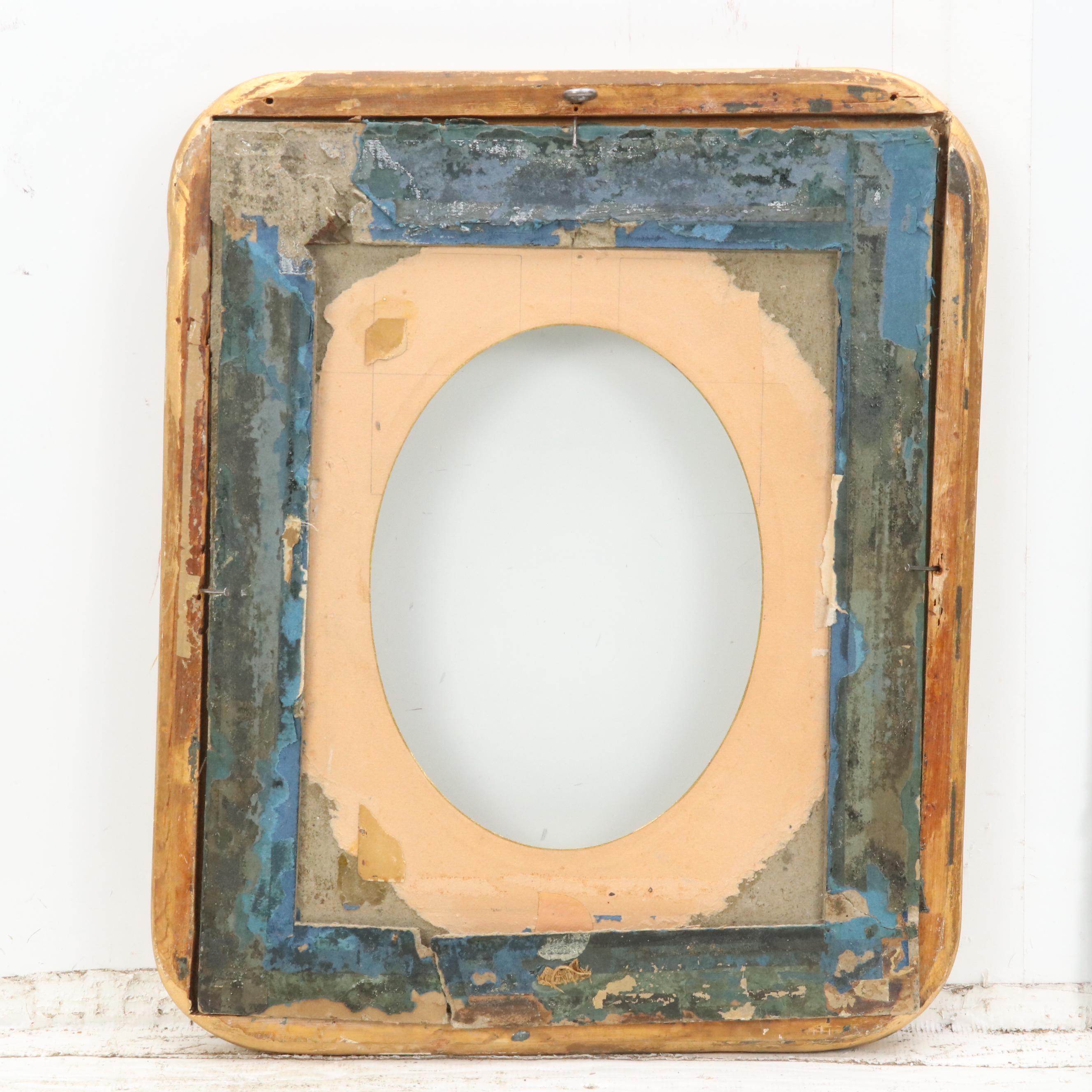 Attributed to Maurice Leloir Oil Painting of Woman Playing Lute, Late 19th C.