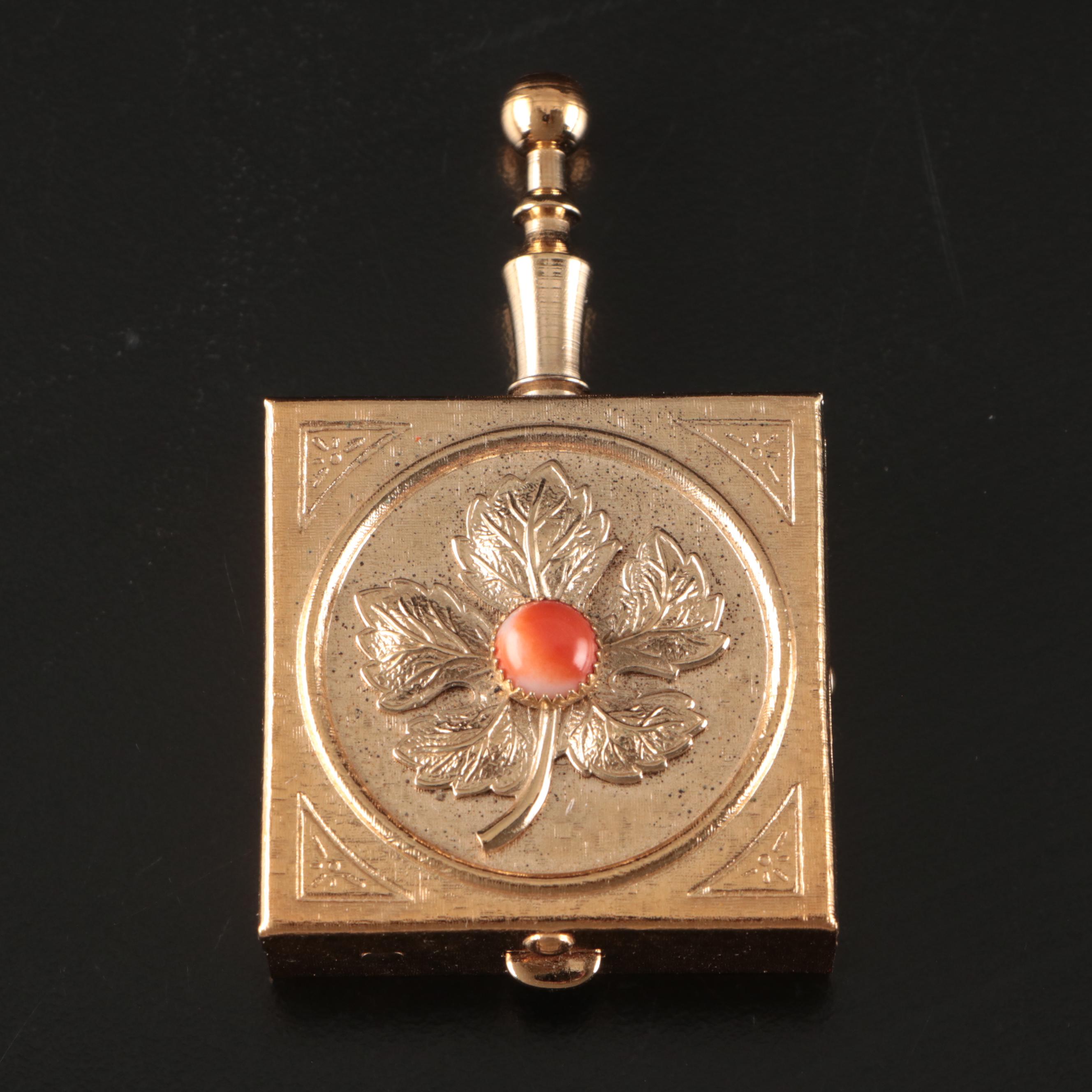 Murano Mosaic Pill Boxes, Opera Glasses, Miniature Ashtray and Monogrammed Pin