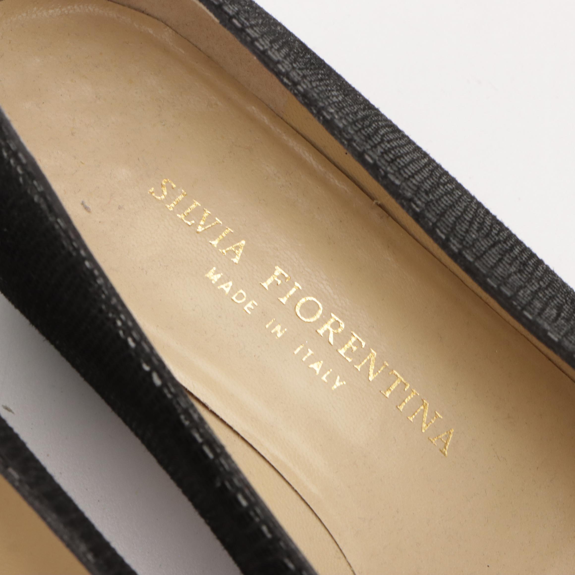 Salvatore Ferragamo Crocodile Leather Loafers, Silvia Fiorentina Shoes in Box