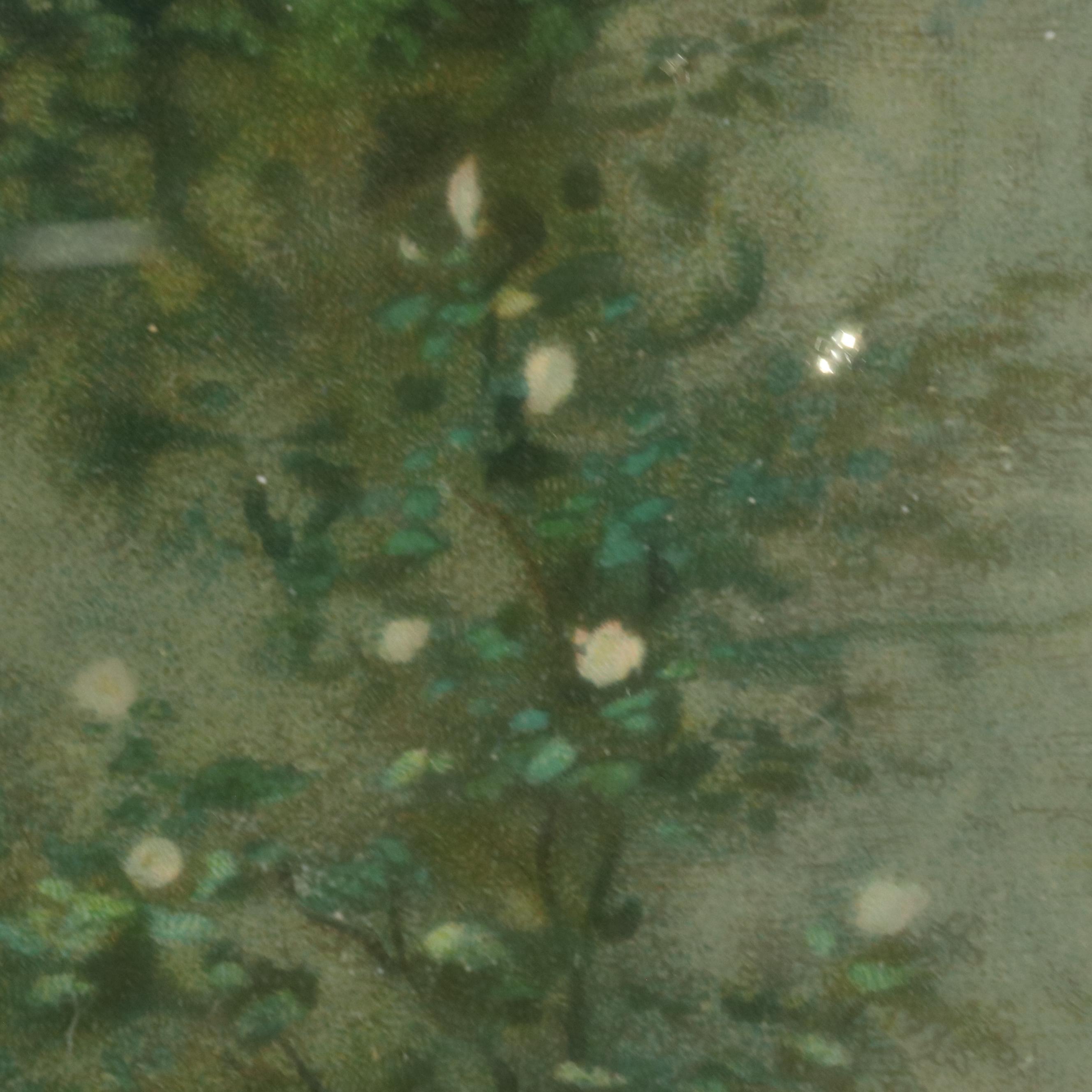 Embellished Chromolithograph of Jesus and Mary Serenaded by Angels