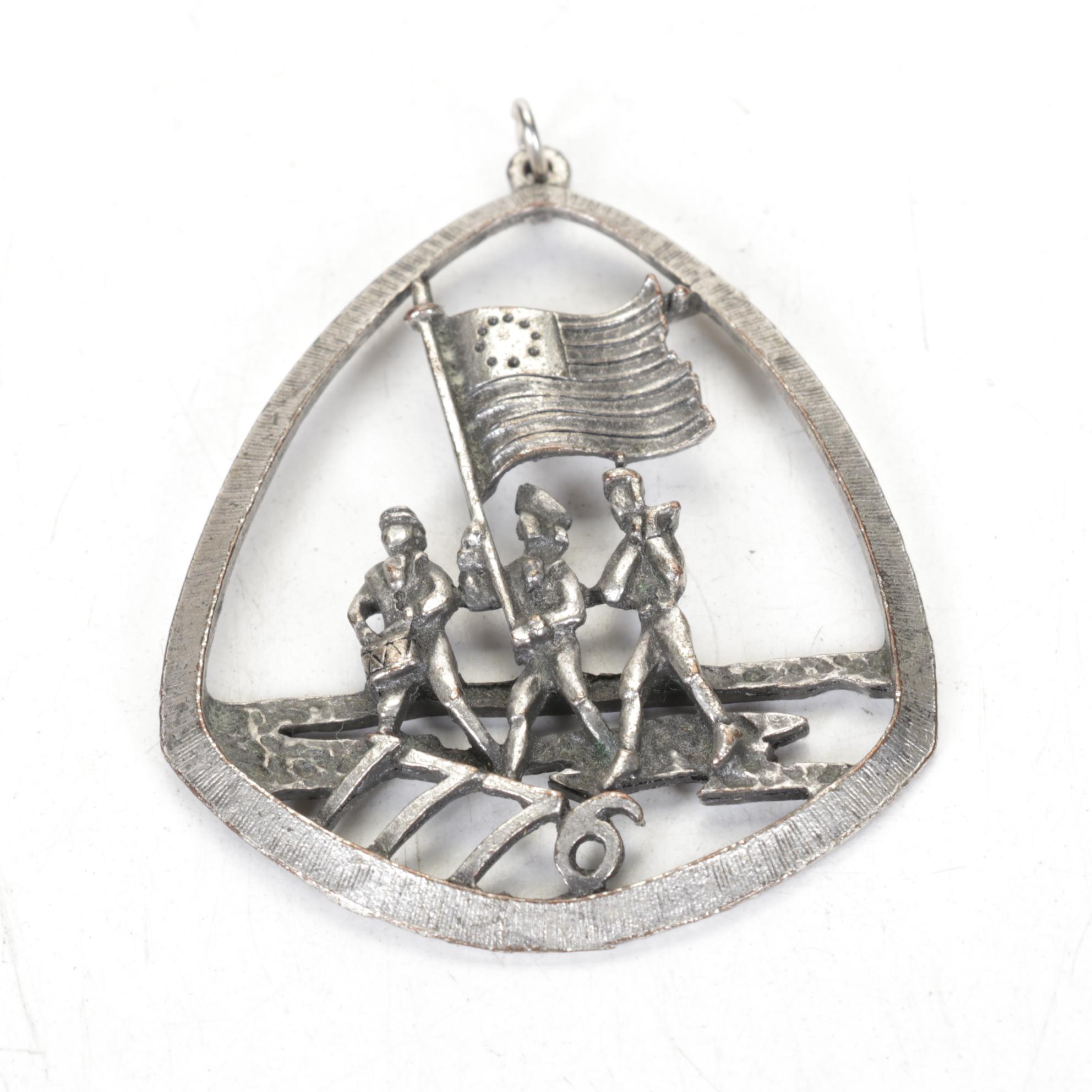 Zippo Lighter in Plastic Case, Bicentennial Memorabilia, B&D Needle Case & More