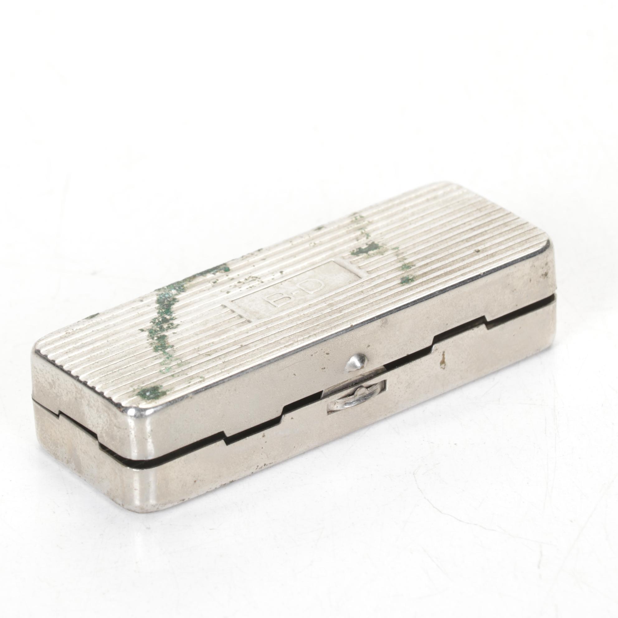 Zippo Lighter in Plastic Case, Bicentennial Memorabilia, B&D Needle Case & More