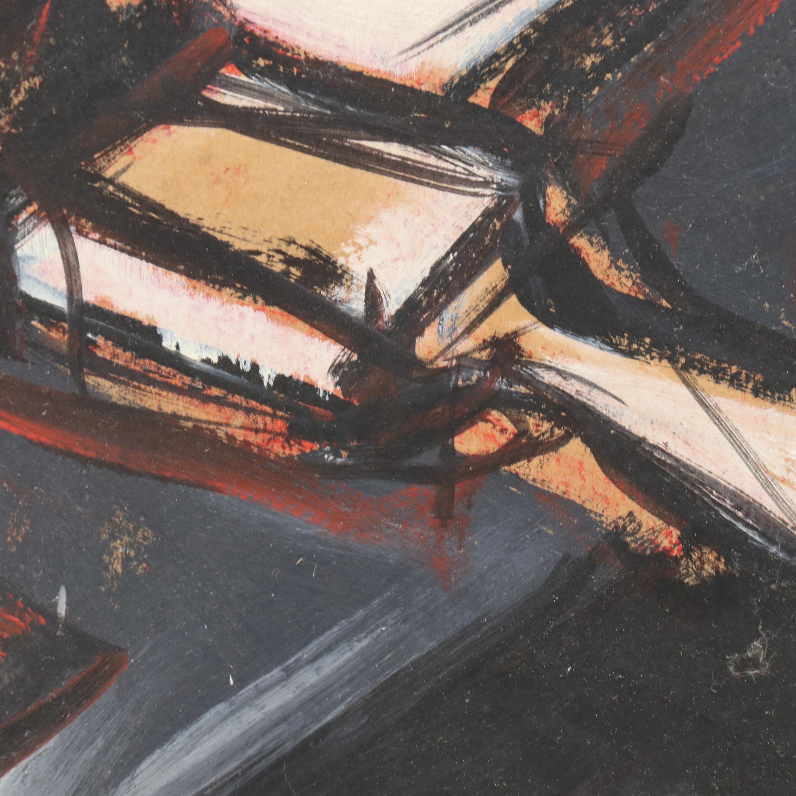 Marilyn Cramer Modern Still Life Oil Painting, Mid-Late 20th Century