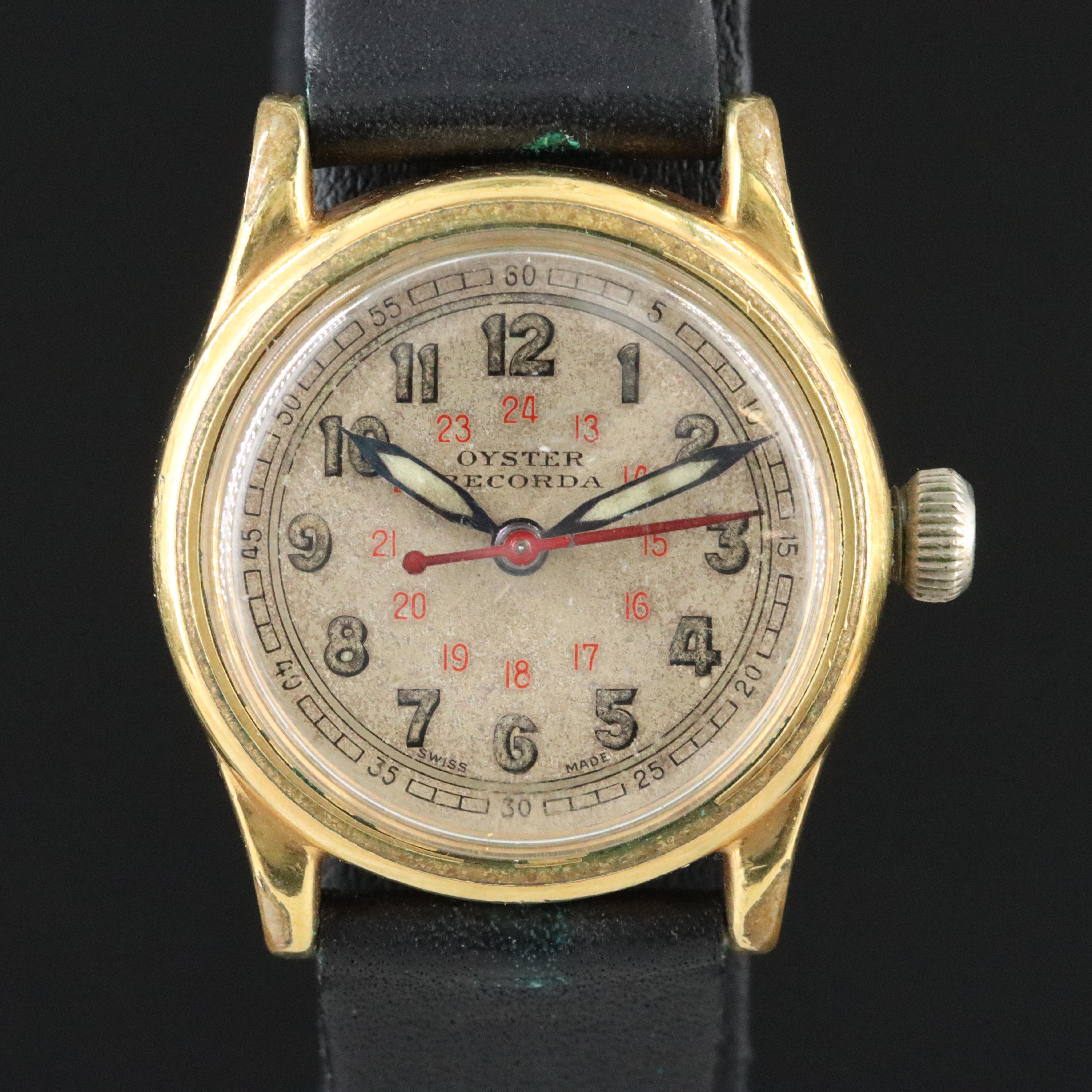 Rolex Oyster Recorda 3478 WWII Watch c.1941