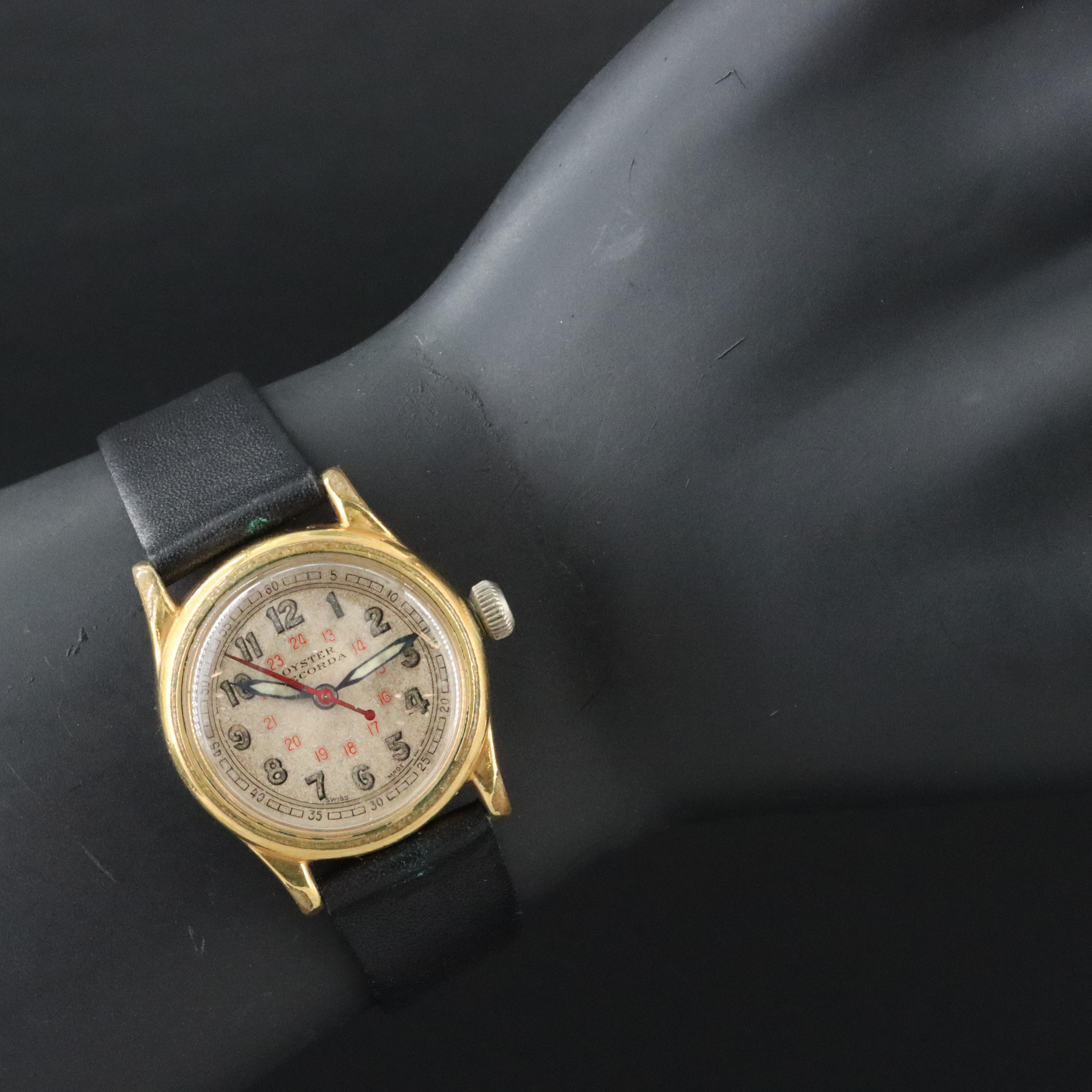 Rolex Oyster Recorda 3478 WWII Watch c.1941