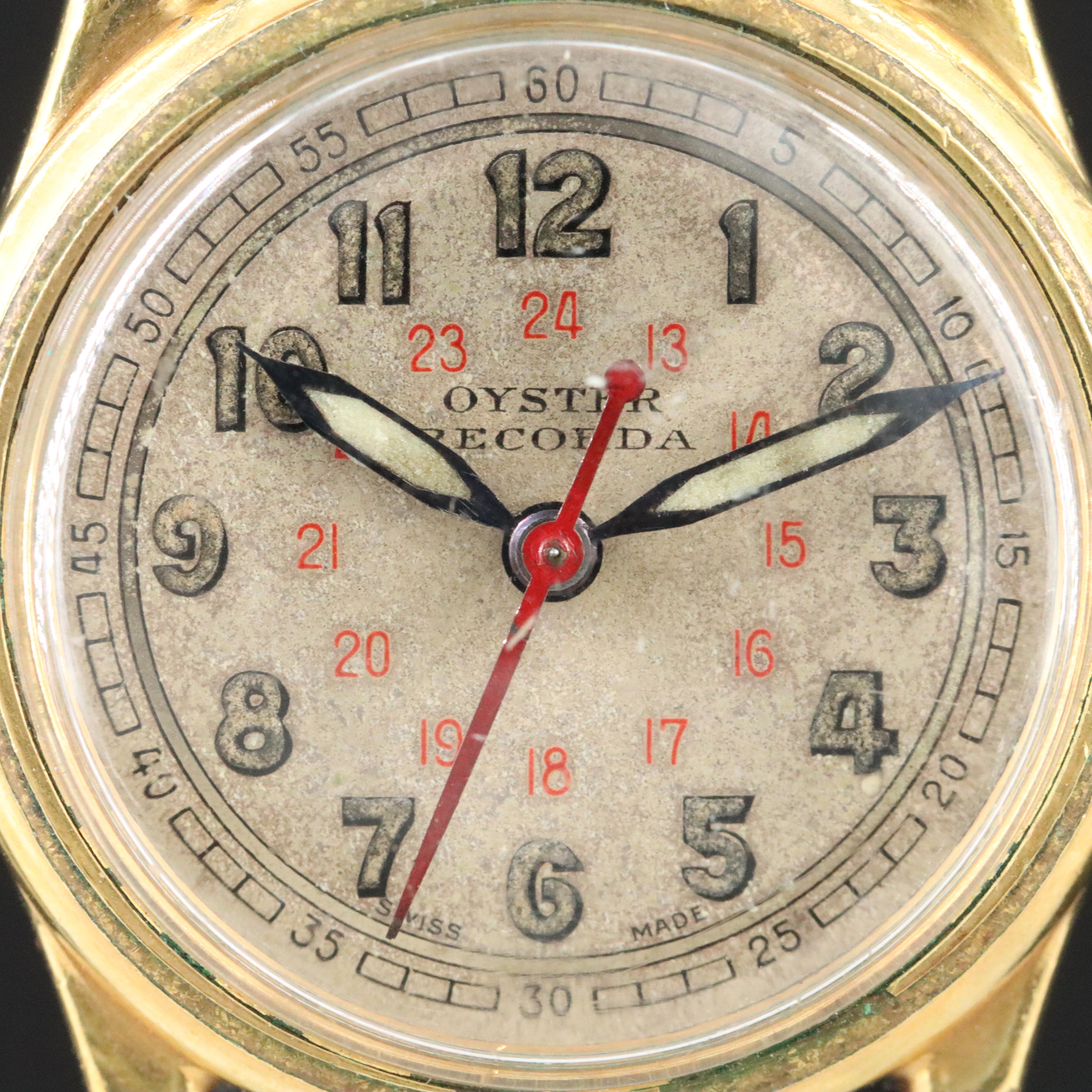 Rolex Oyster Recorda 3478 WWII Watch c.1941