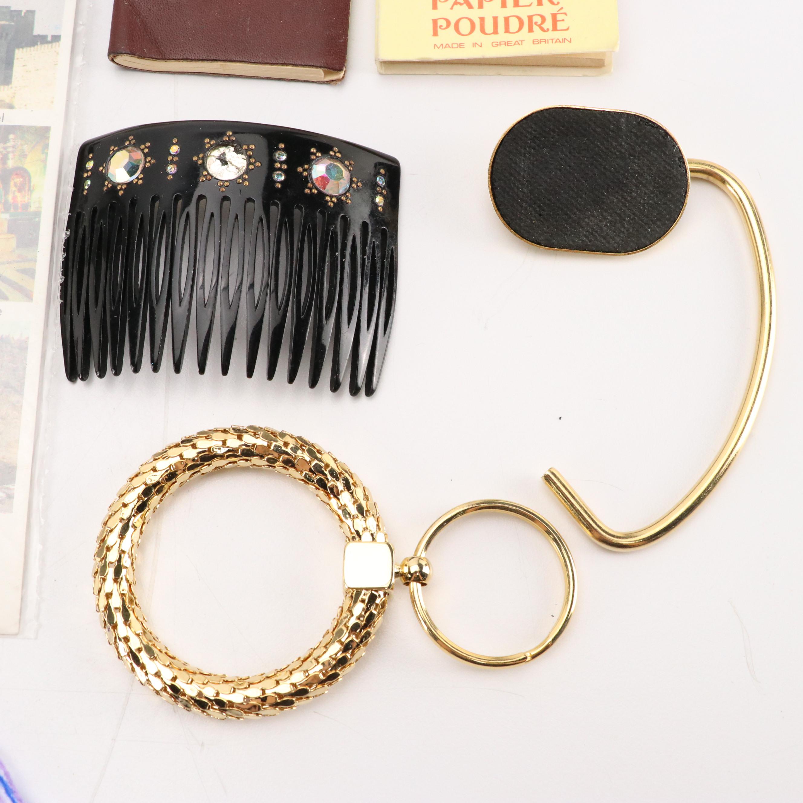 Charles Wahla, Goody and Other Hair Clips, Chain Belts, Compact Mirrors & More