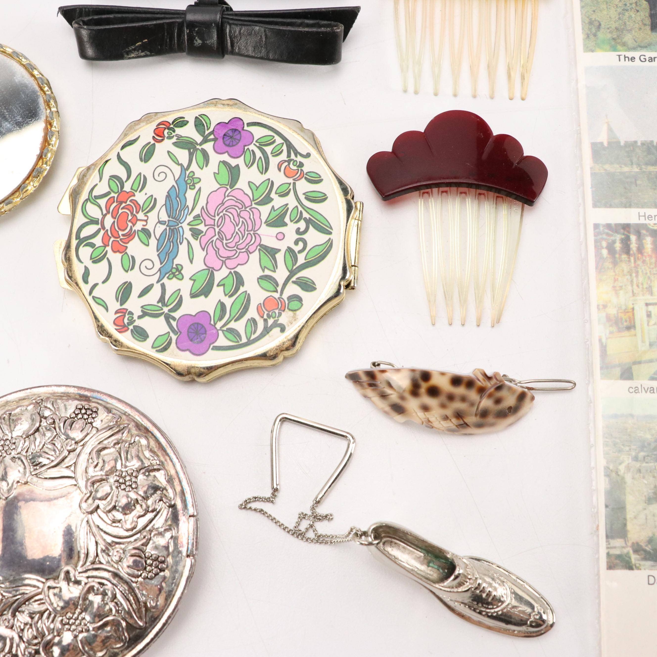 Charles Wahla, Goody and Other Hair Clips, Chain Belts, Compact Mirrors & More