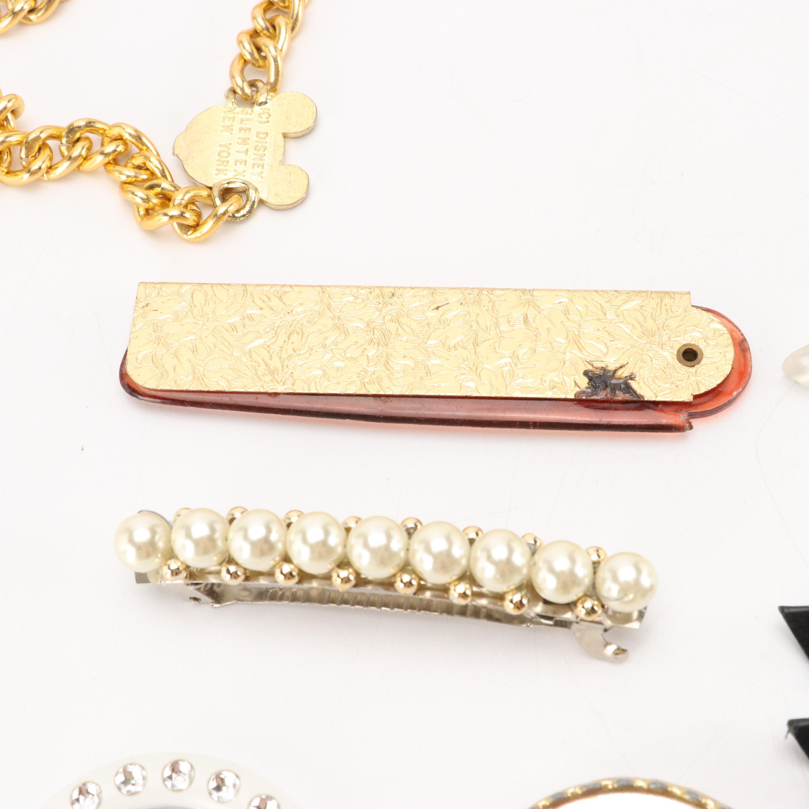 Charles Wahla, Goody and Other Hair Clips, Chain Belts, Compact Mirrors & More