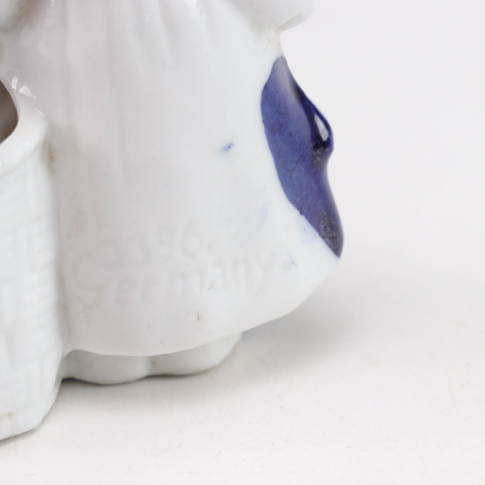 Kispert Hungarian Ceramic Basket with Other European Ceramics, Late 20th Century