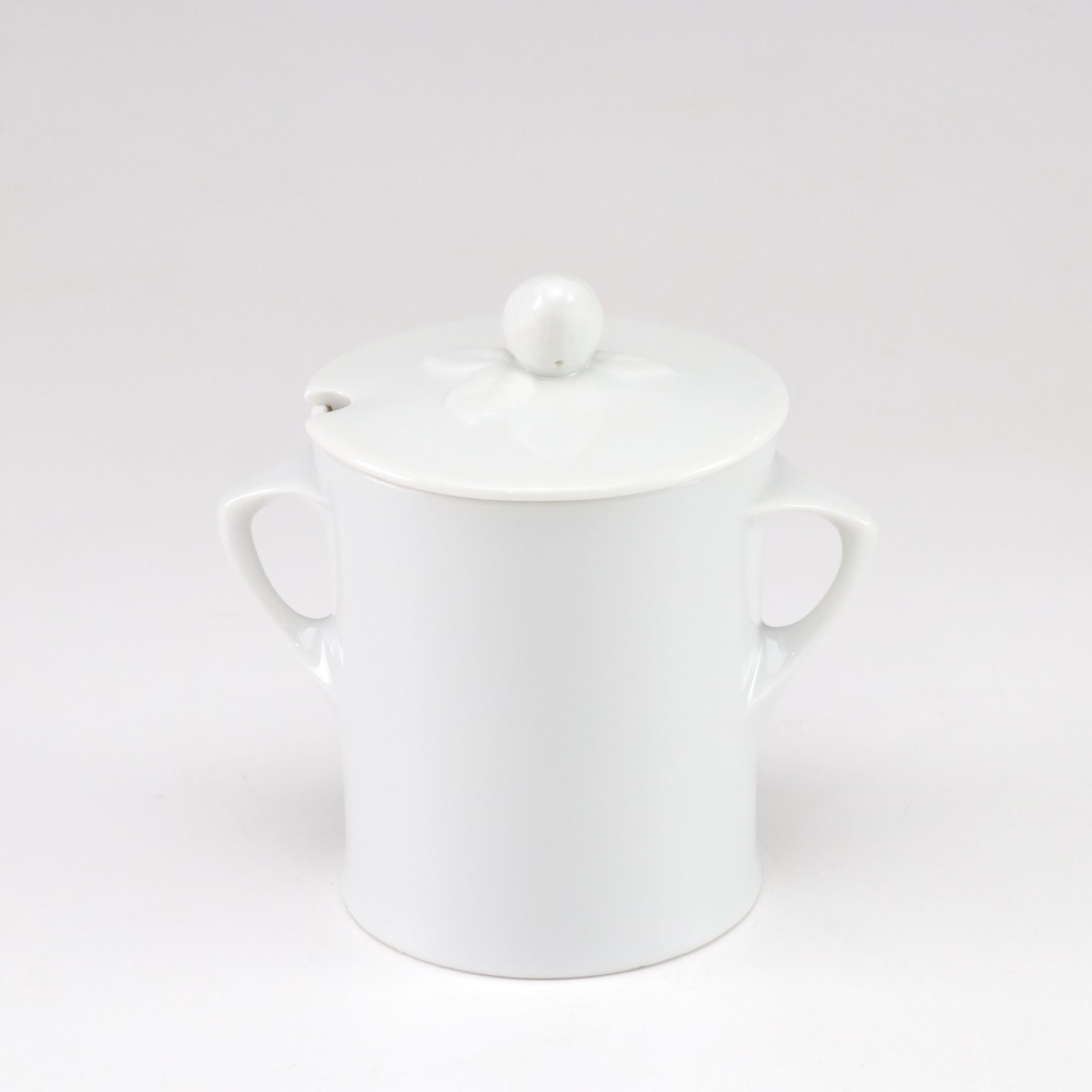 Kispert Hungarian Ceramic Basket with Other European Ceramics, Late 20th Century