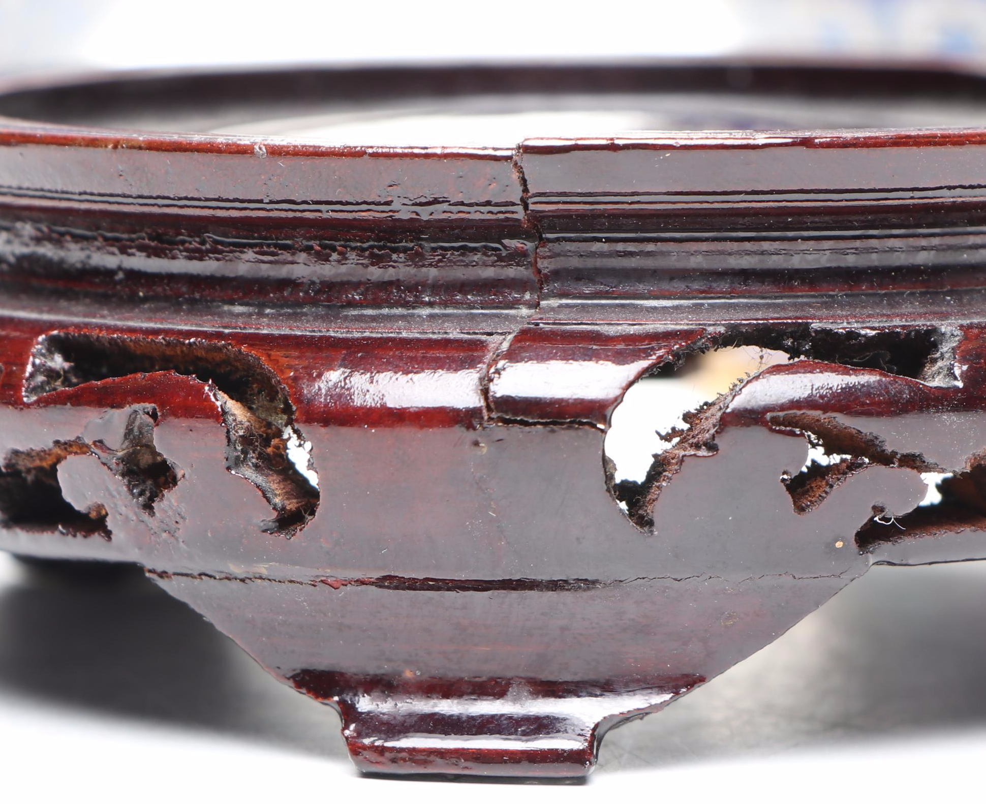 Pair of Chinese Cloisonné Vases with Wood Stands