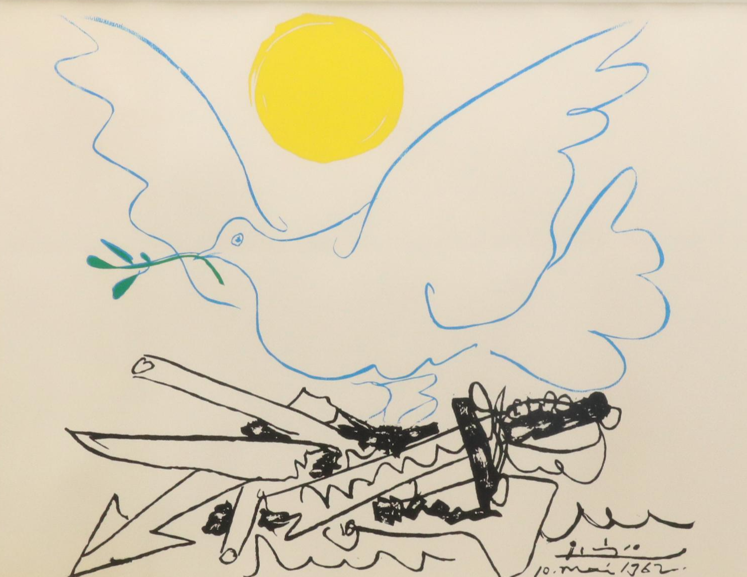 After Pablo Picasso Serigraph "La Columbe de l’Avenir"