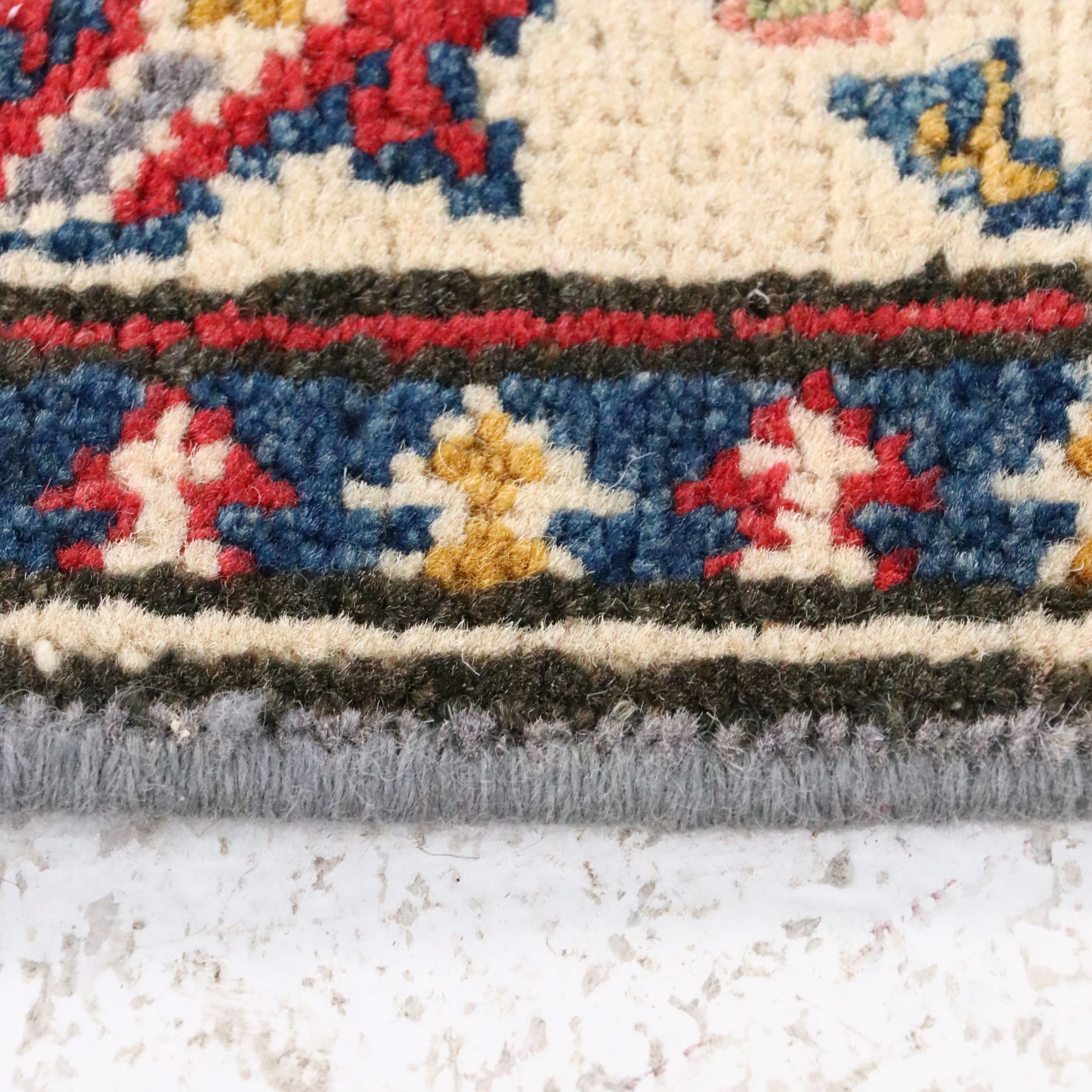 2'1 x 5'11 Hand-Knotted Indo-Persian Heriz Serapi Carpet Runner