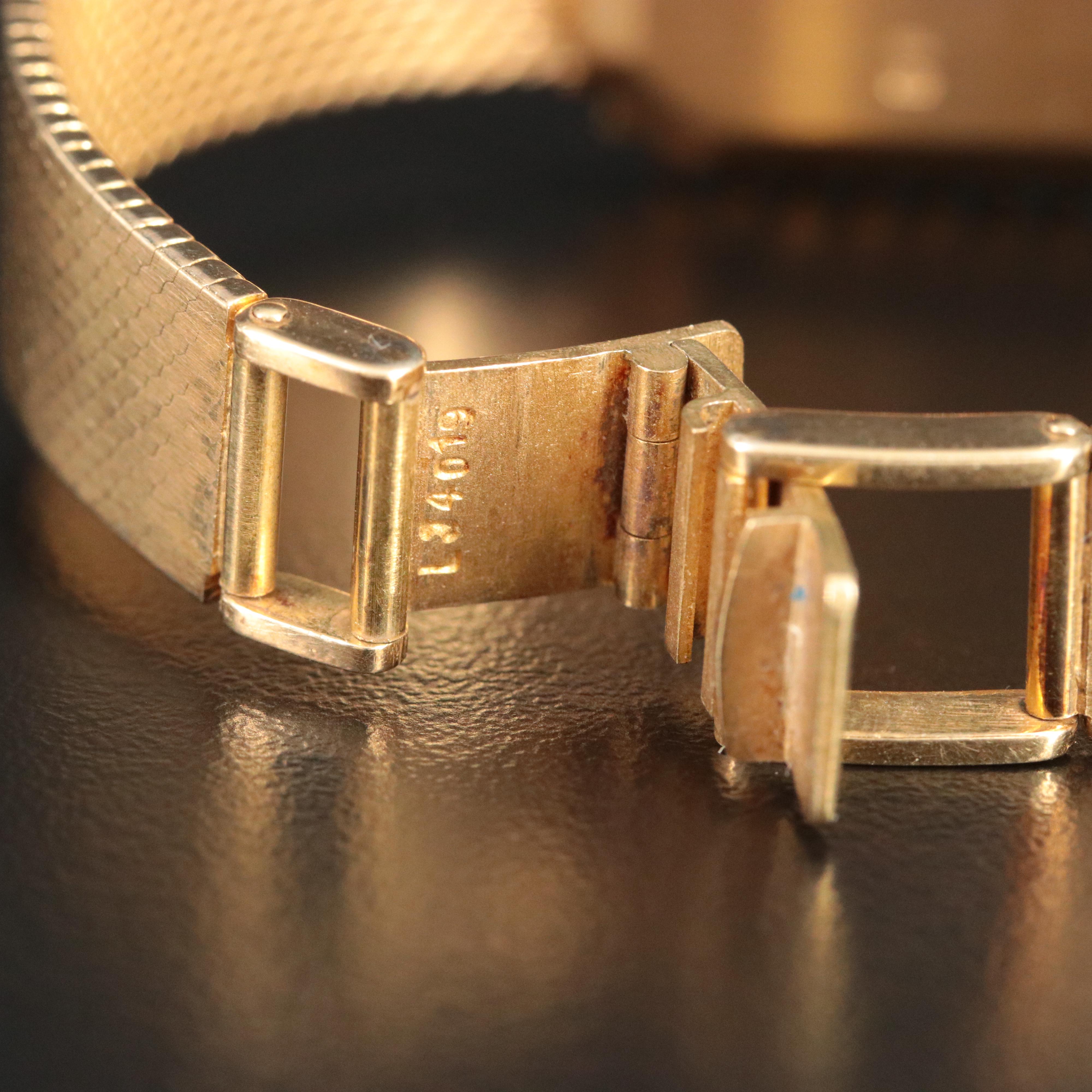 18K 1975 Rolex Orchid Custom Diamond 1.35 CTW Watch