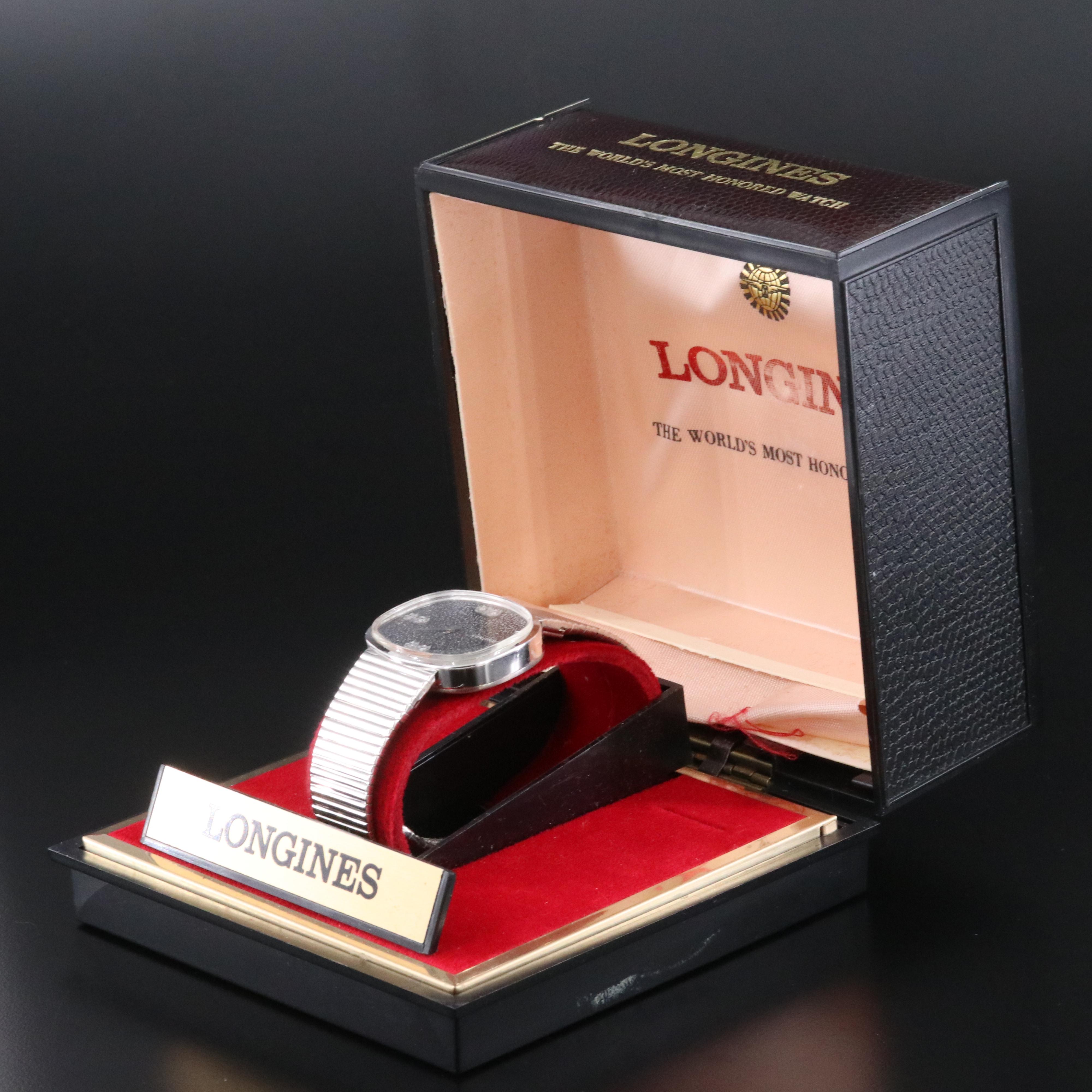 1975 Longines Diamond Dial Watch