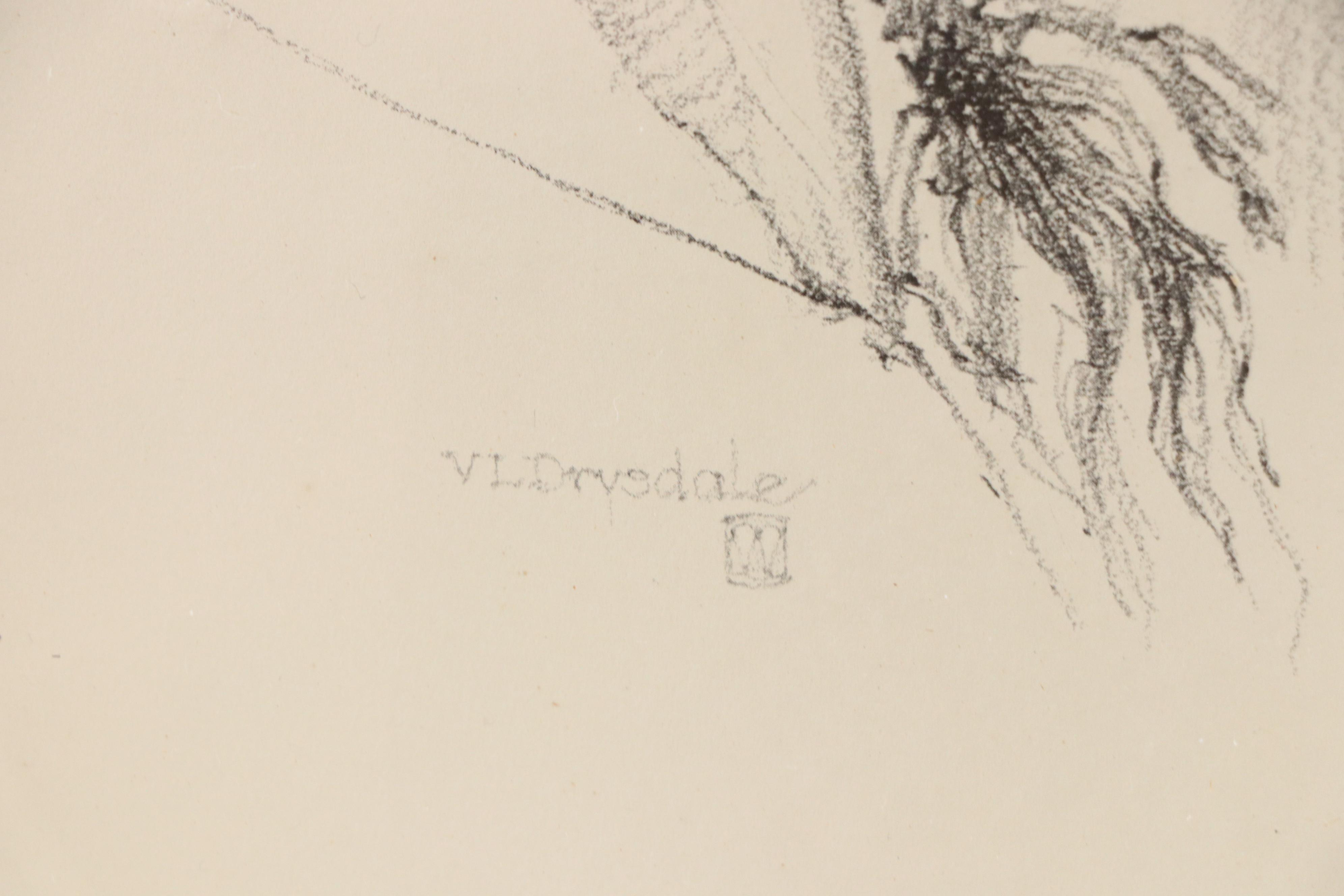 Vera L. Drysdale Portrait Halftone "Abel Sanchez," 1969