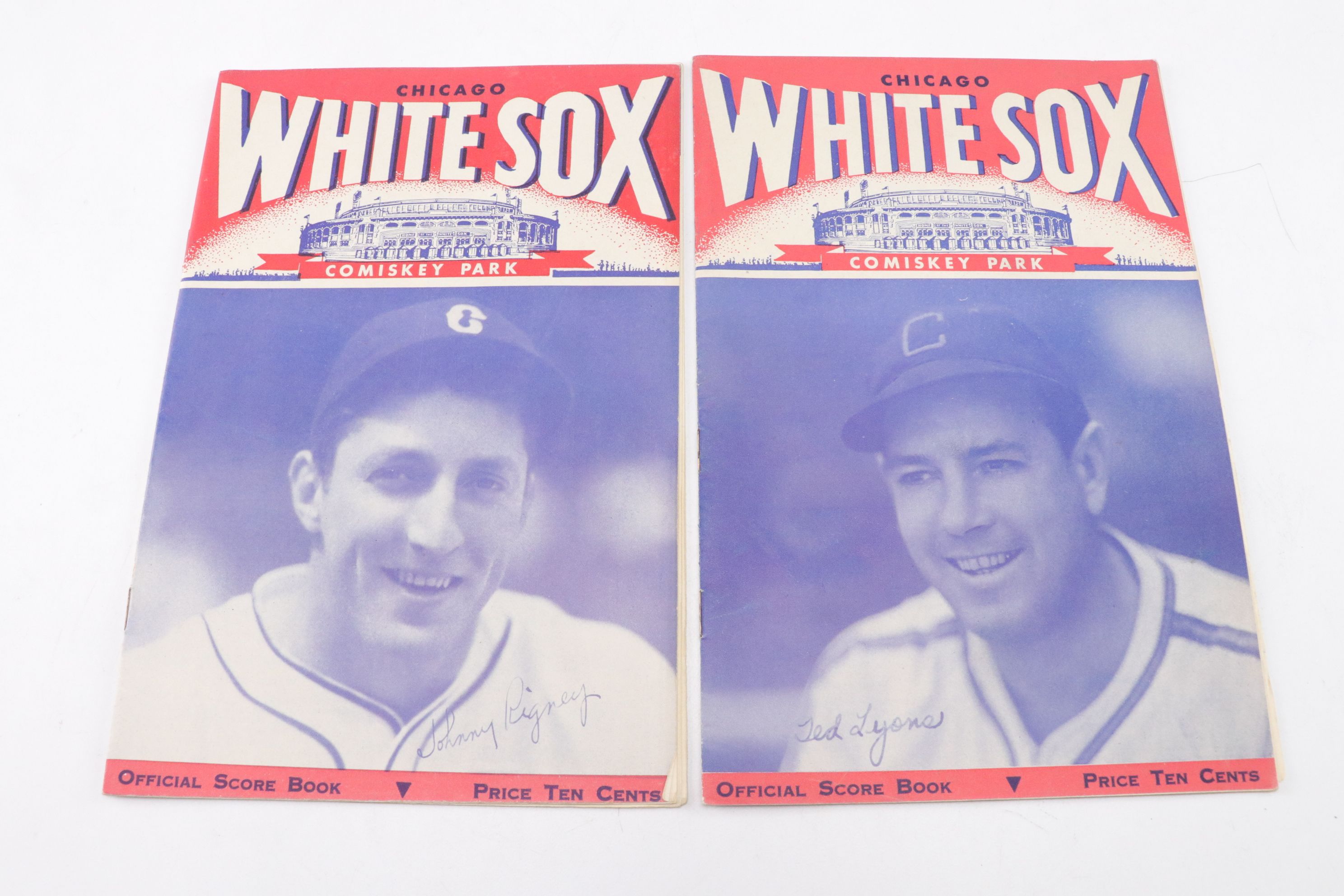 Chicago White Sox Scorecards, Programs & Other Baseball Ephemera