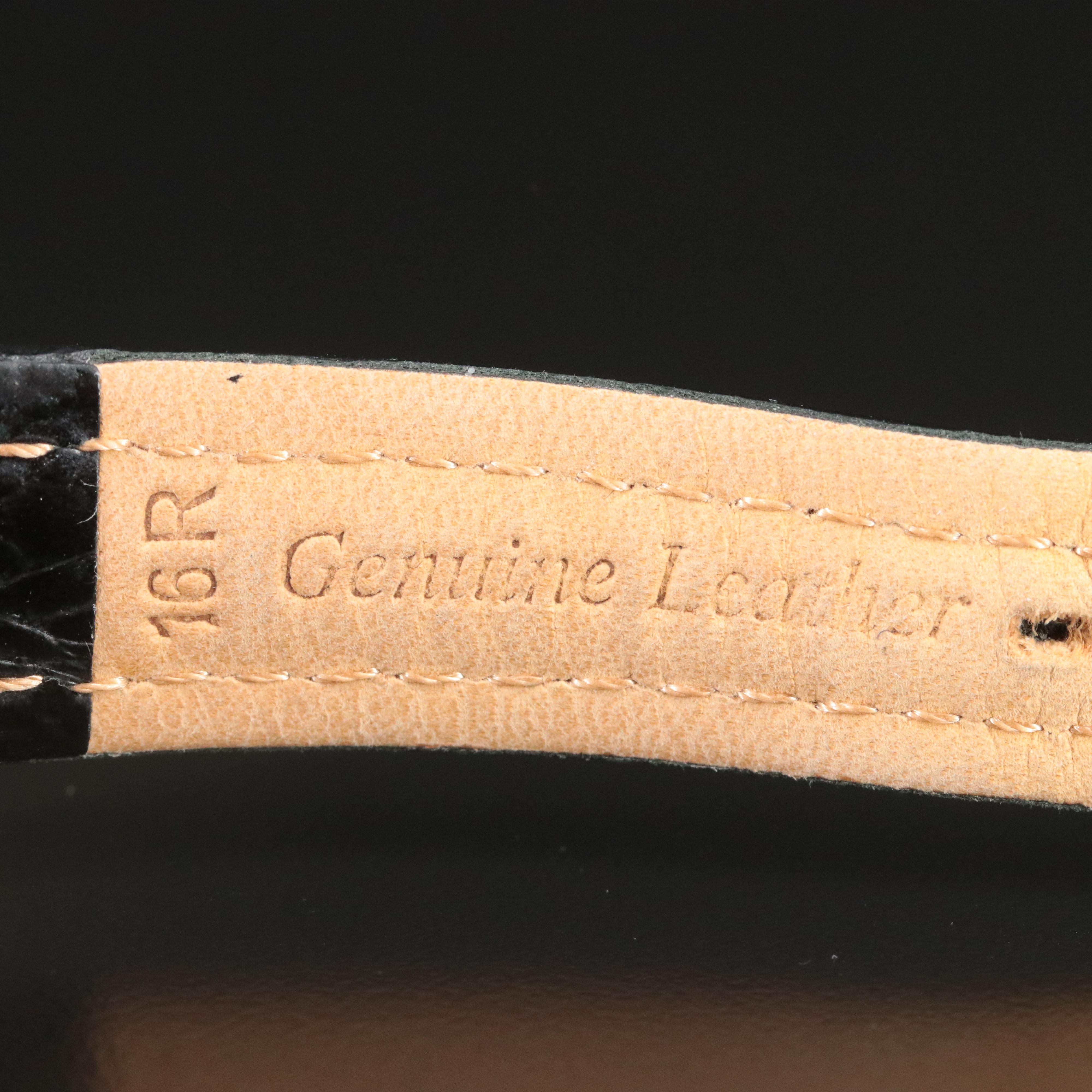 1991 Rolex Cellini 6631 Custom Diamond Quartz Watch