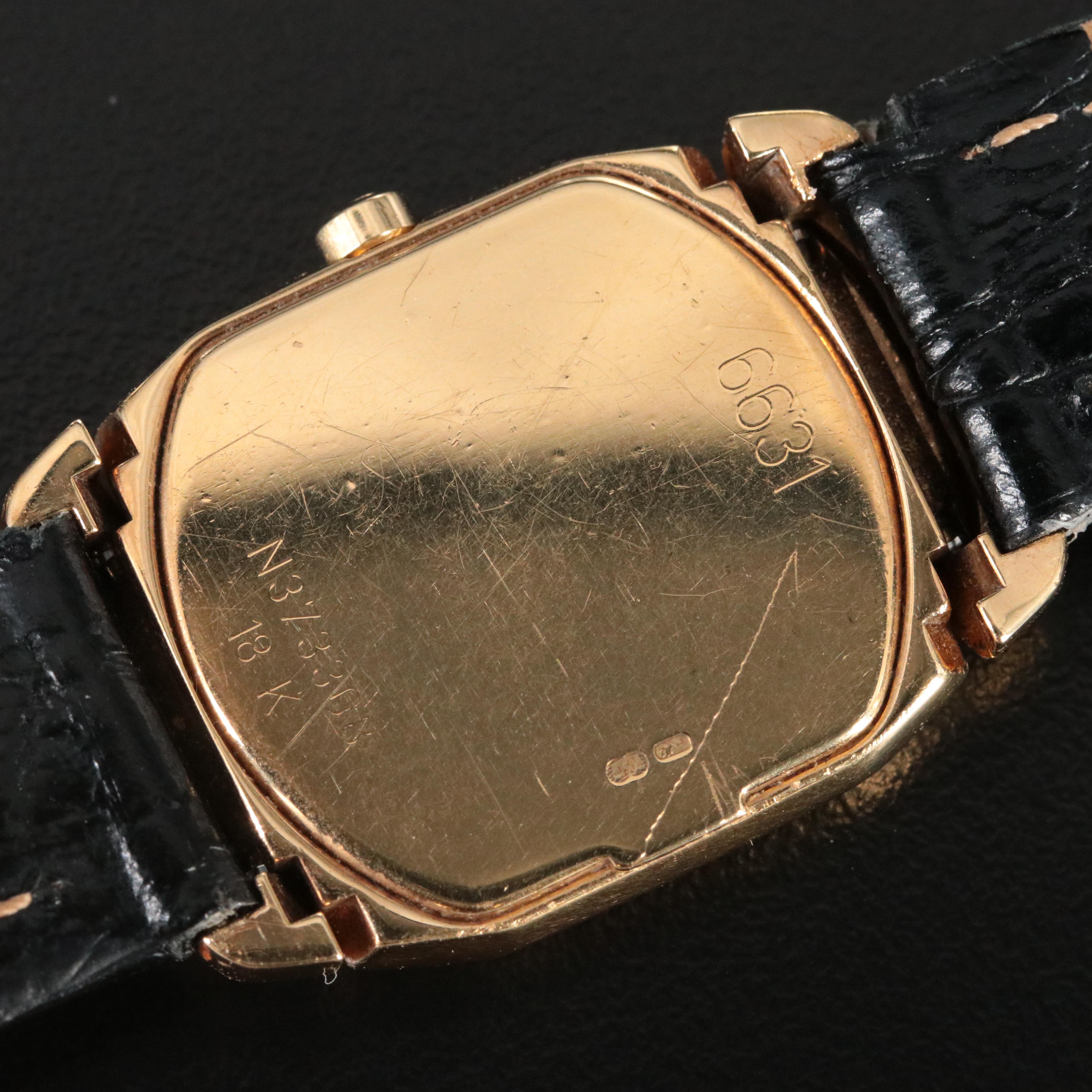 1991 Rolex Cellini 6631 Custom Diamond Quartz Watch