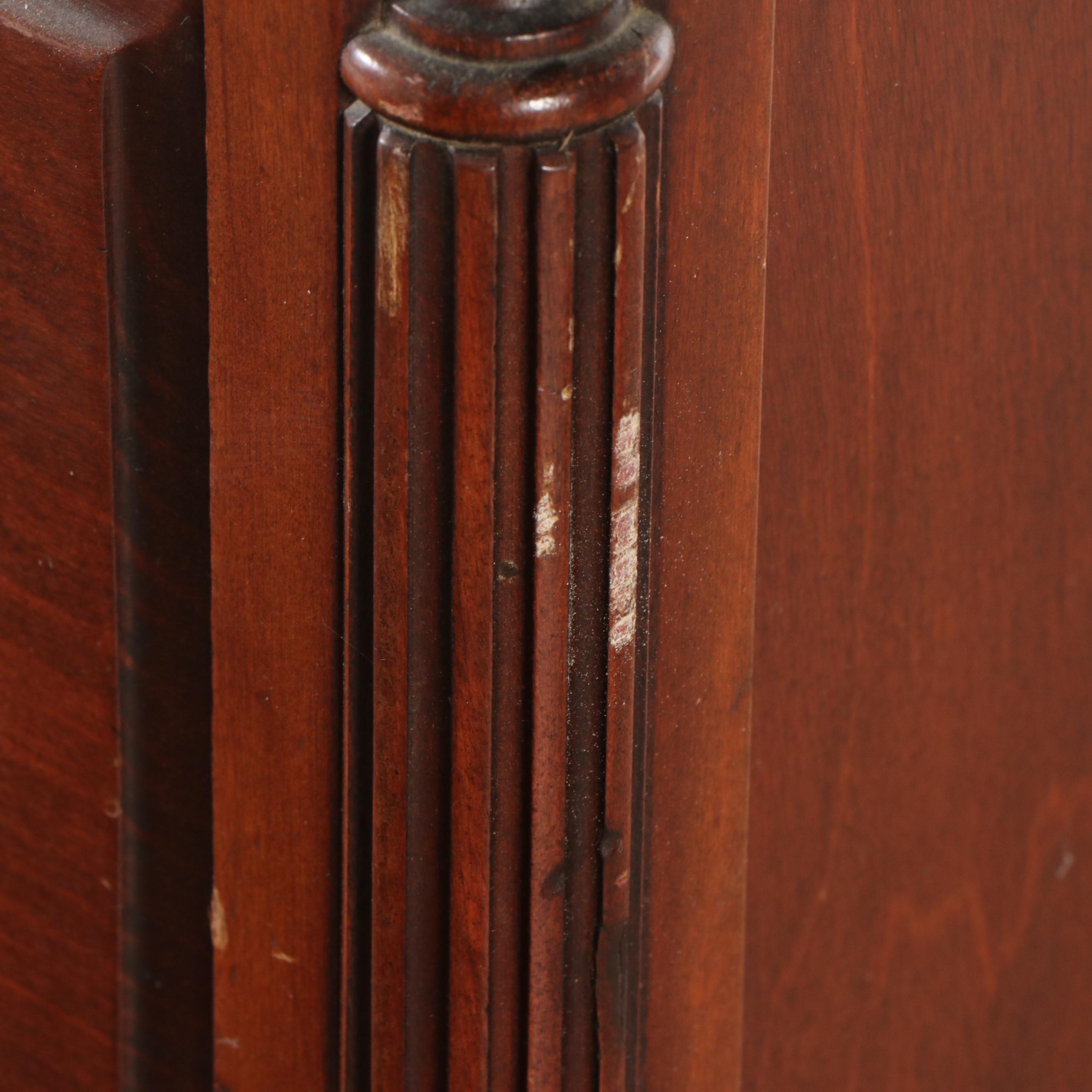 Chippendale Style Mahogany Vanity Desk