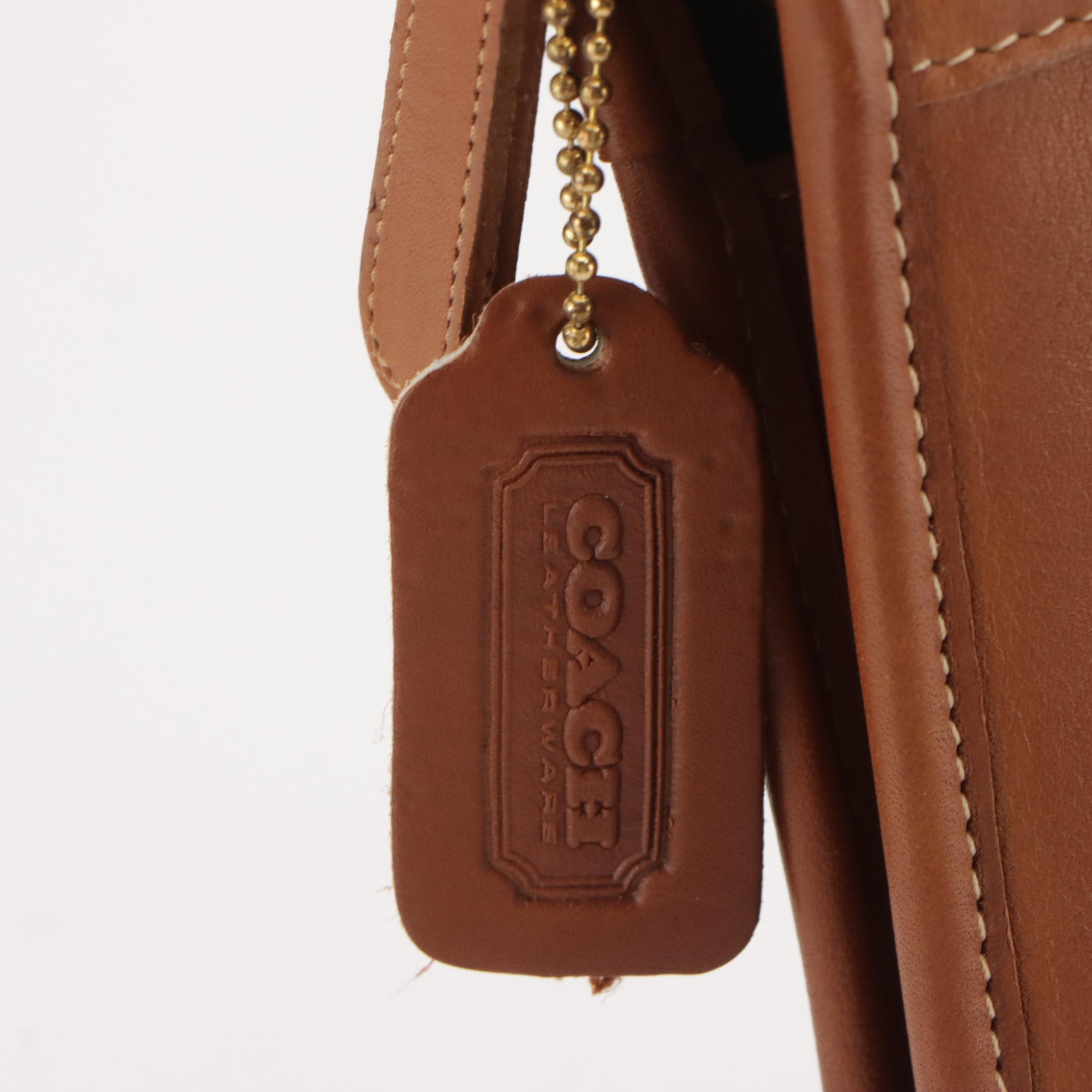 Coach Glove-Tanned Cowhide Document Case and Kate Spade Saffiano Laptop Bag