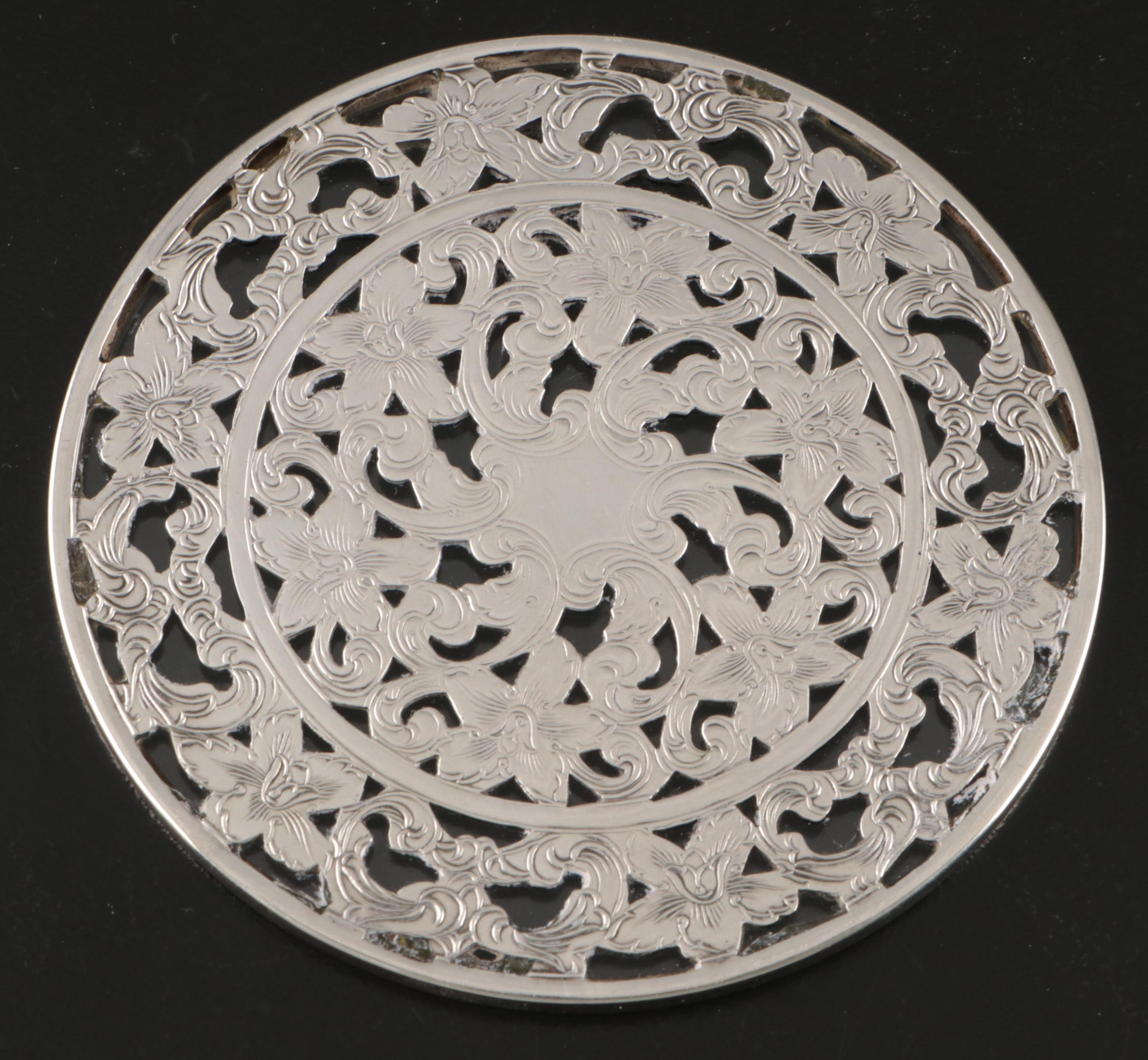 Gorham Sterling Handle Dinner Knives with Other Sterling Table Utensils