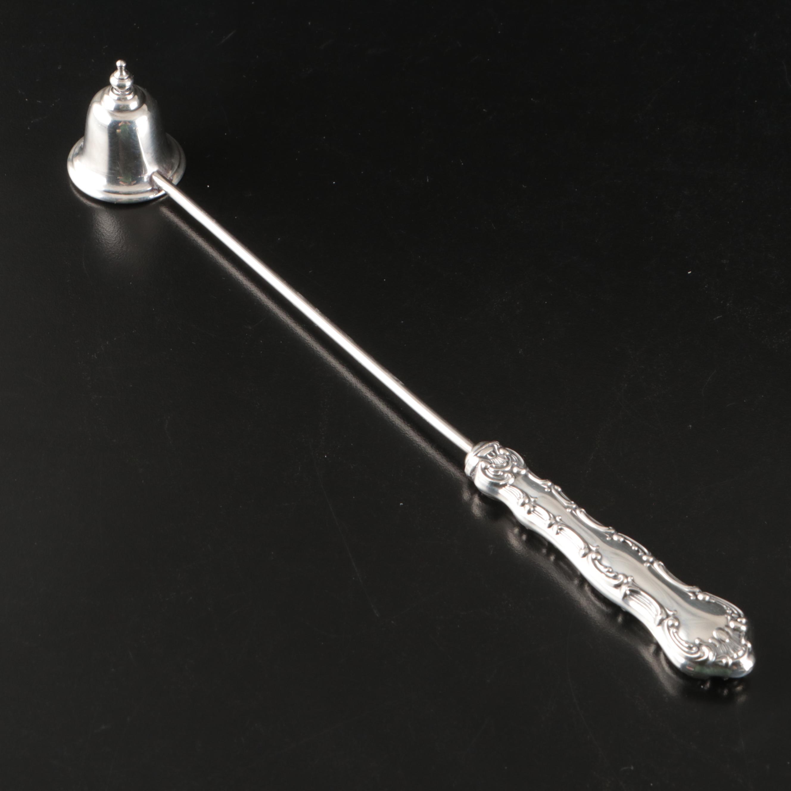 Gorham Sterling Handle Dinner Knives with Other Sterling Table Utensils