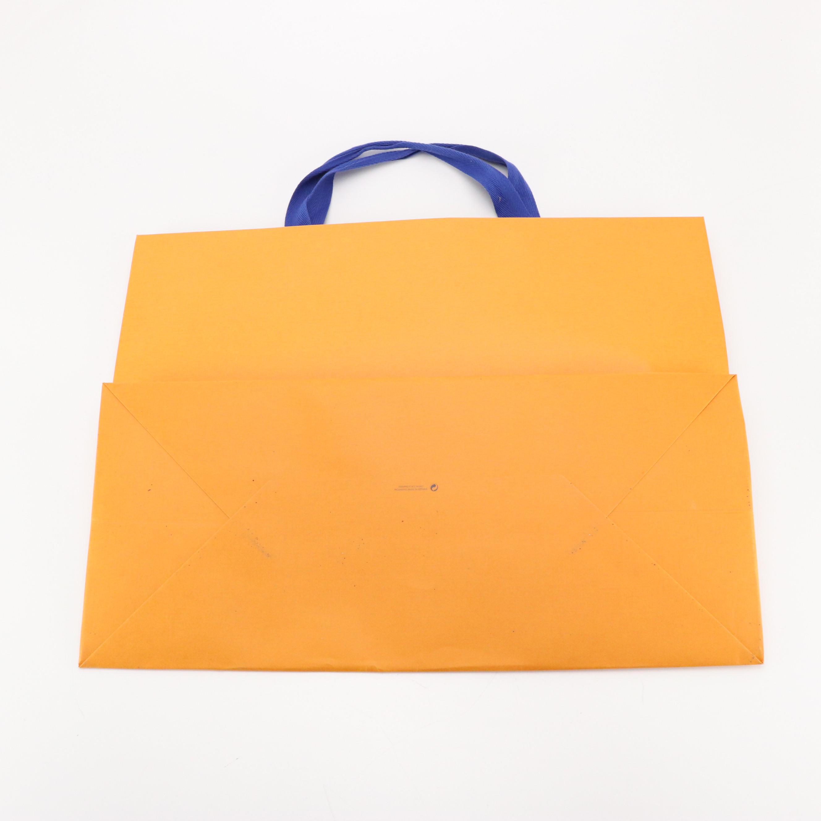 Louis Vuitton Retail Boxes, Shopping Bag & Ribbons with Hermès Retail Bag & More