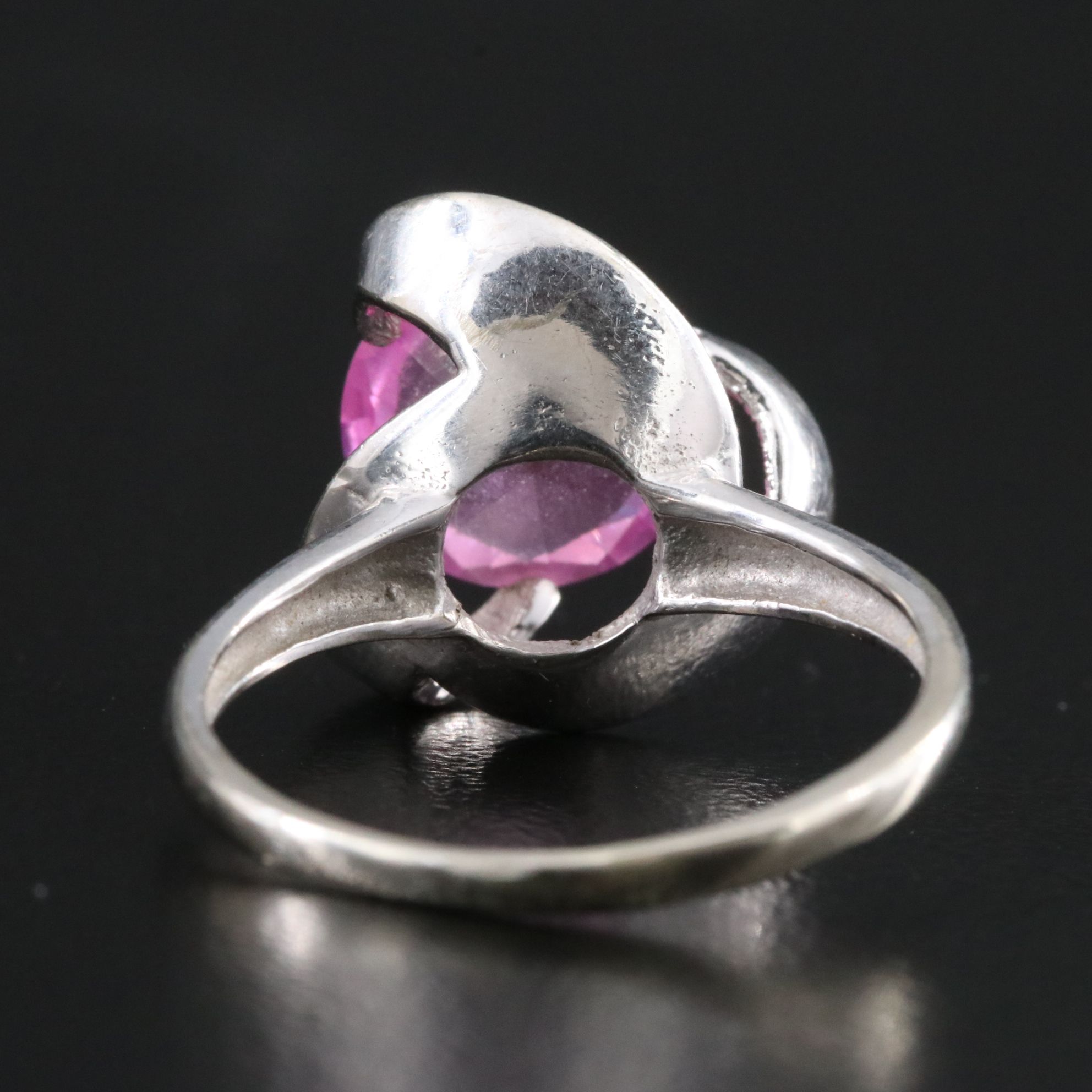 10K Pink Sapphire Ring