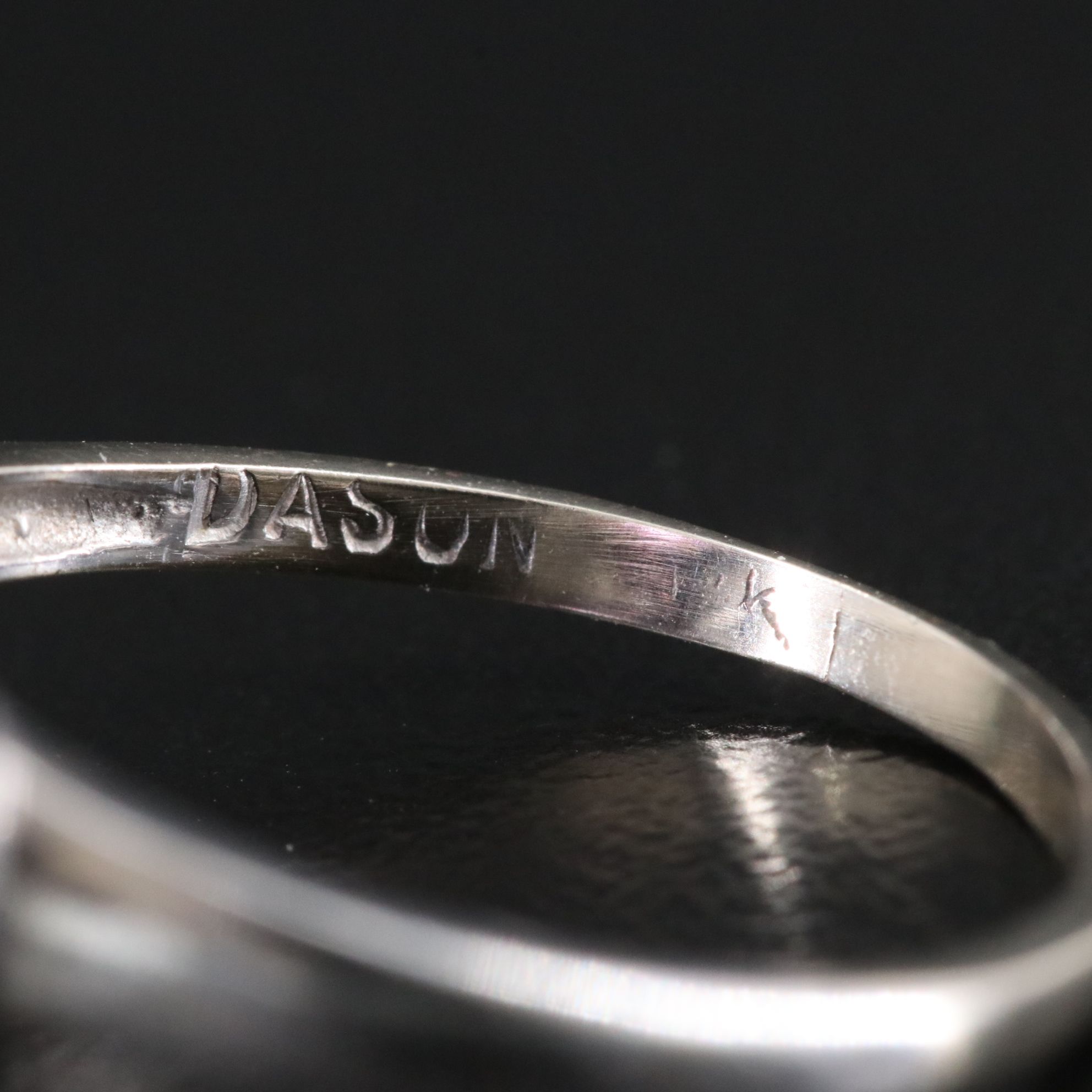 10K Pink Sapphire Ring