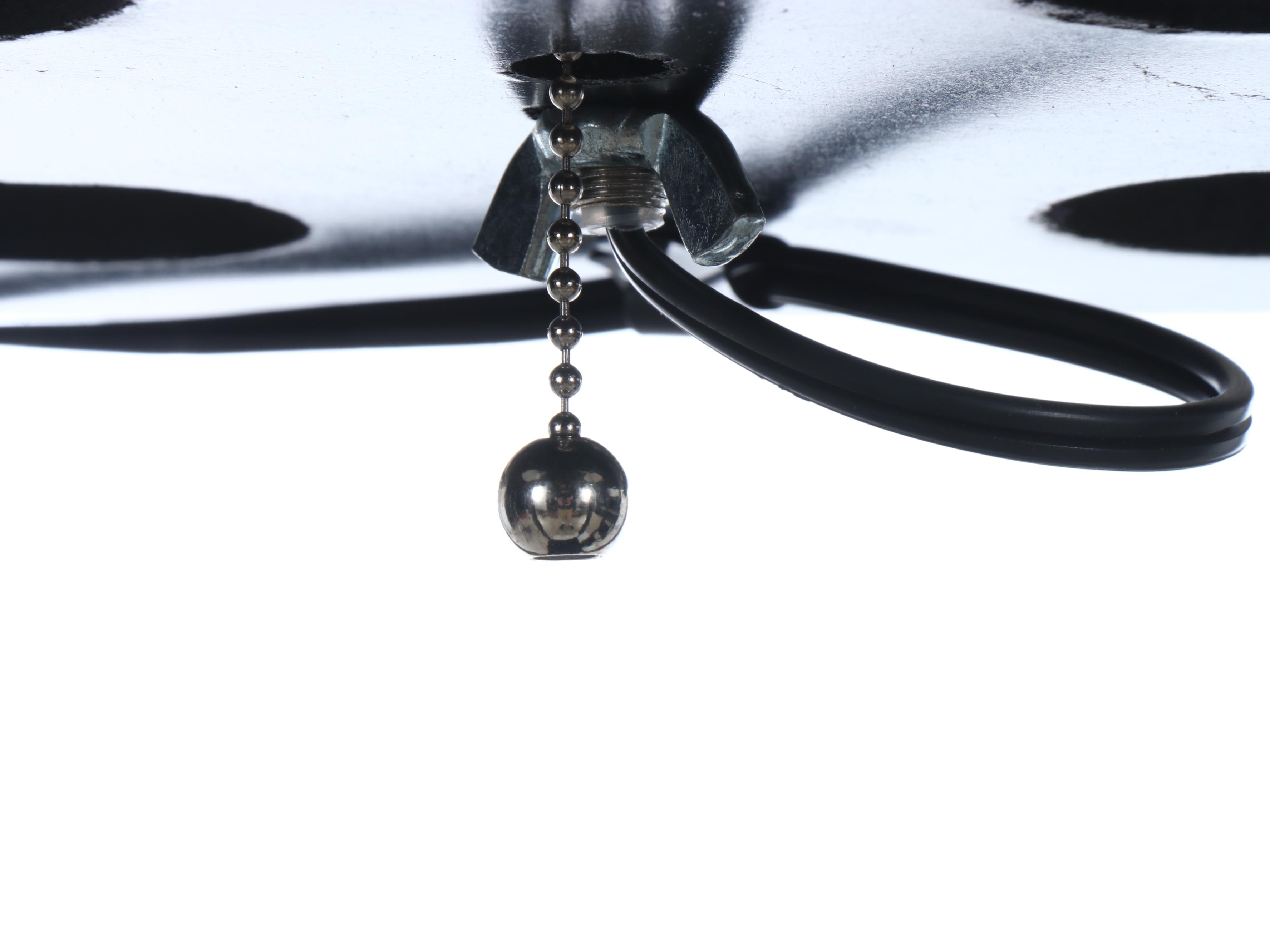 Contemporary Black Wooden Shelf Floor Lamp