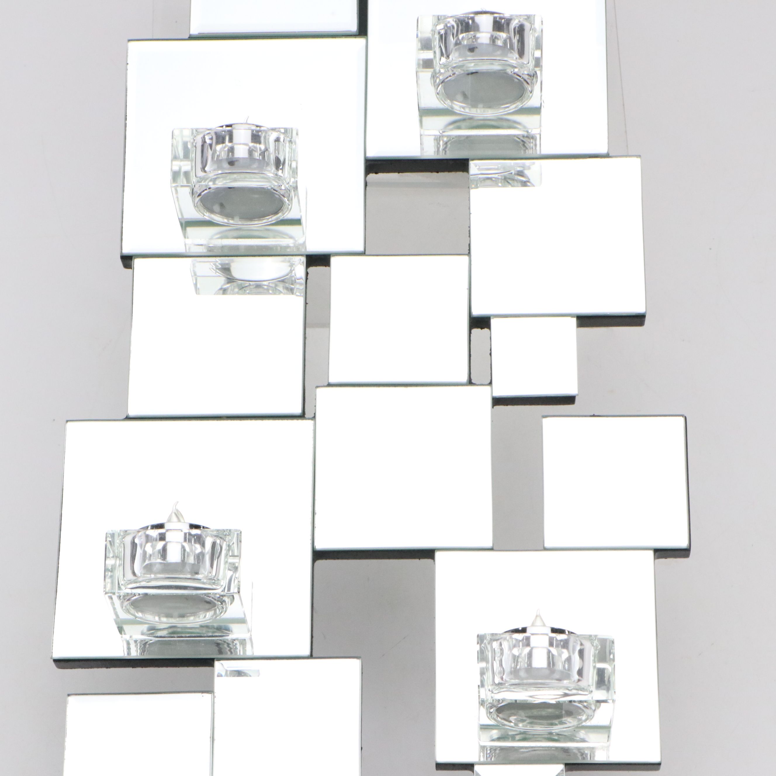 Z Gallerie Wall Mount Mirrored Tealight Holder
